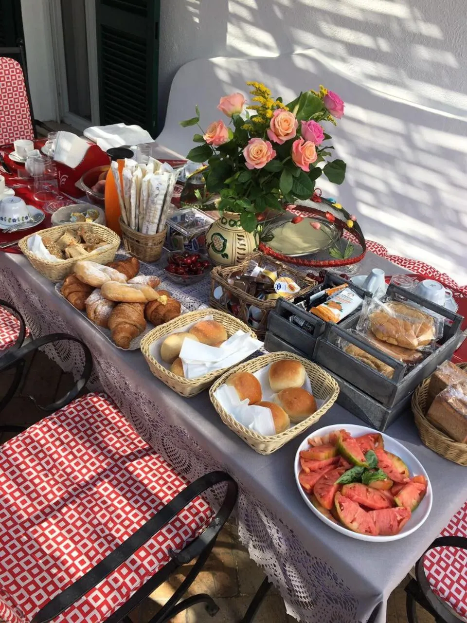 Food close-up in B&B "i Magi"