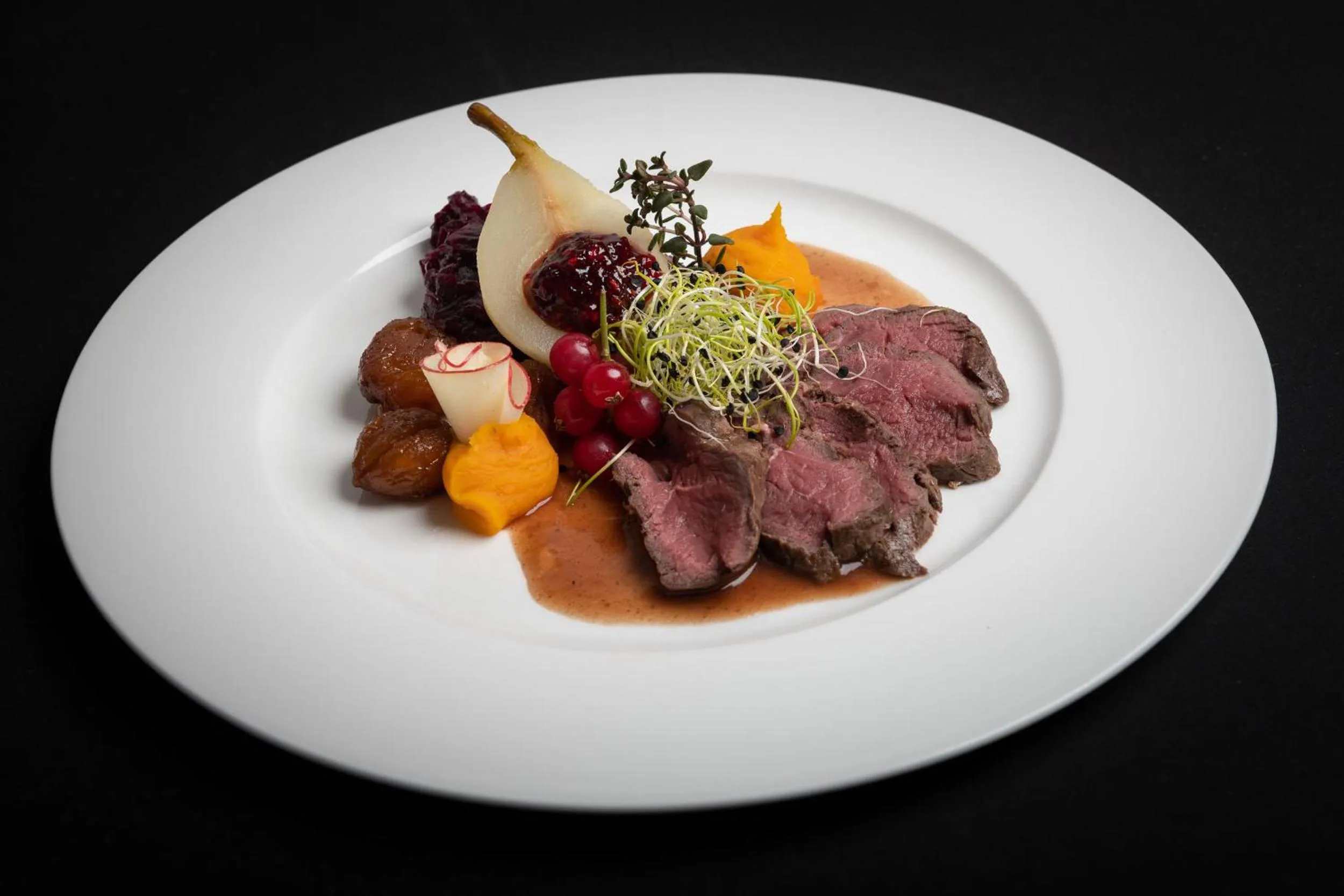 Restaurant/places to eat in Hotel Crusch Alba Zernez