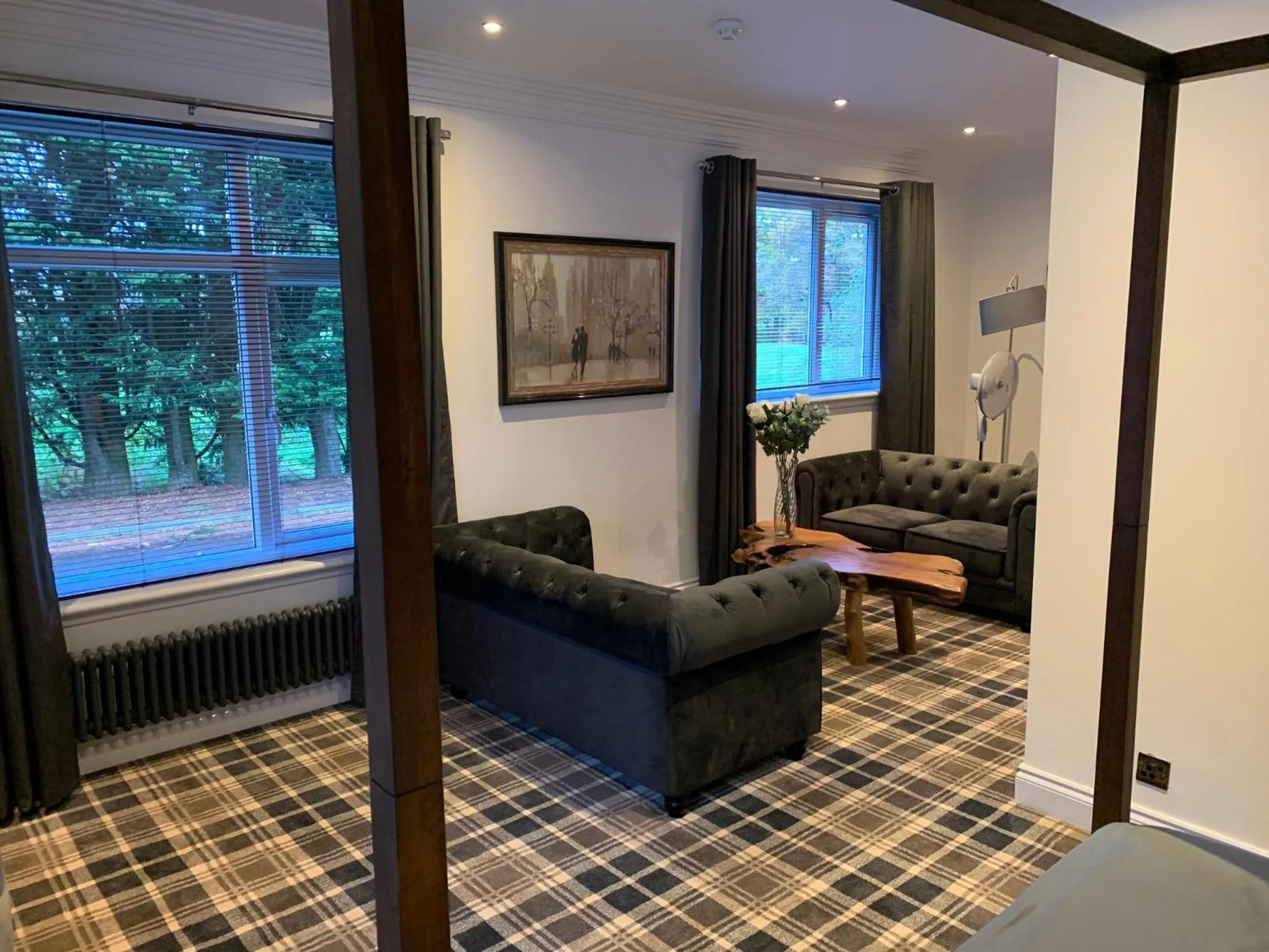 Bedroom in Crowwood Hotel and Alba Restaurant