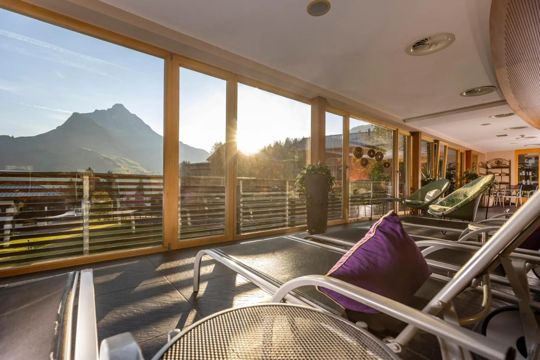 Spa and wellness centre/facilities in Hotel Walserberg