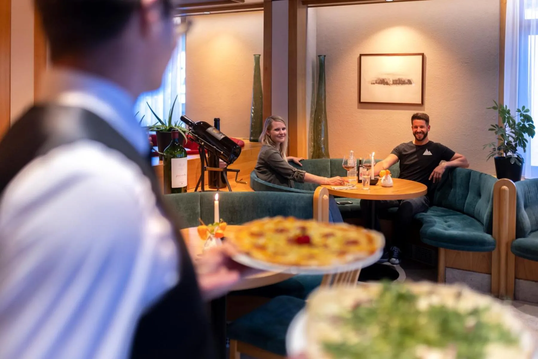 Restaurant/places to eat in Hotel Walserberg