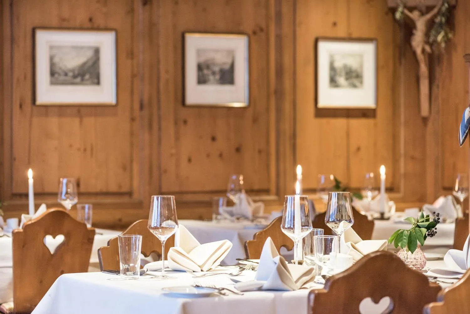 Restaurant/places to eat in Hotel Walserberg