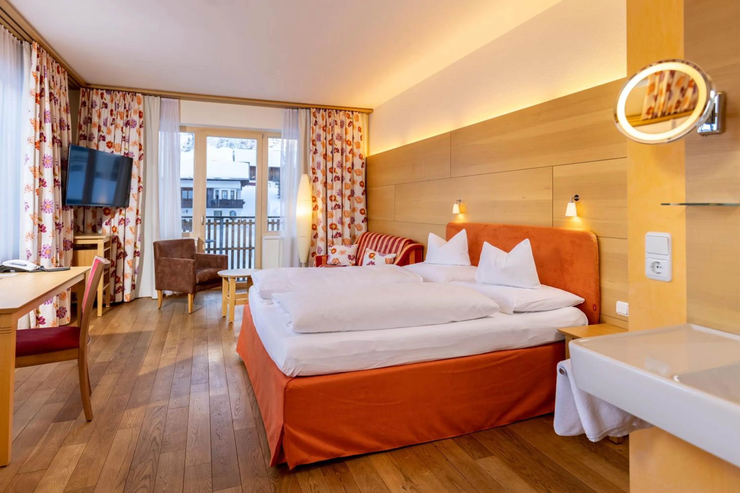 Photo of the whole room, Bed in Hotel Walserberg