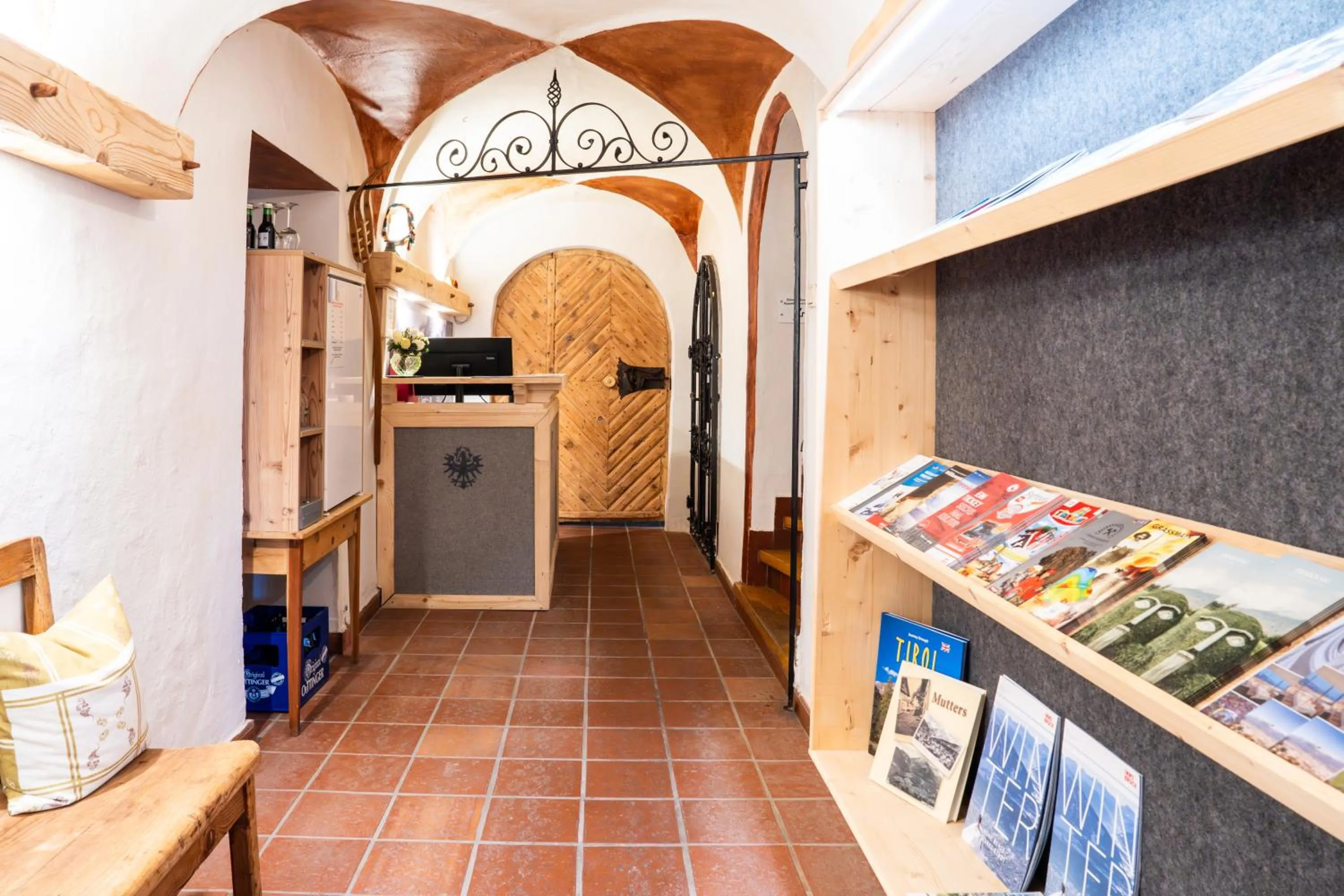 Lobby or reception in Stauders Zimmer und Ferienwohnungen