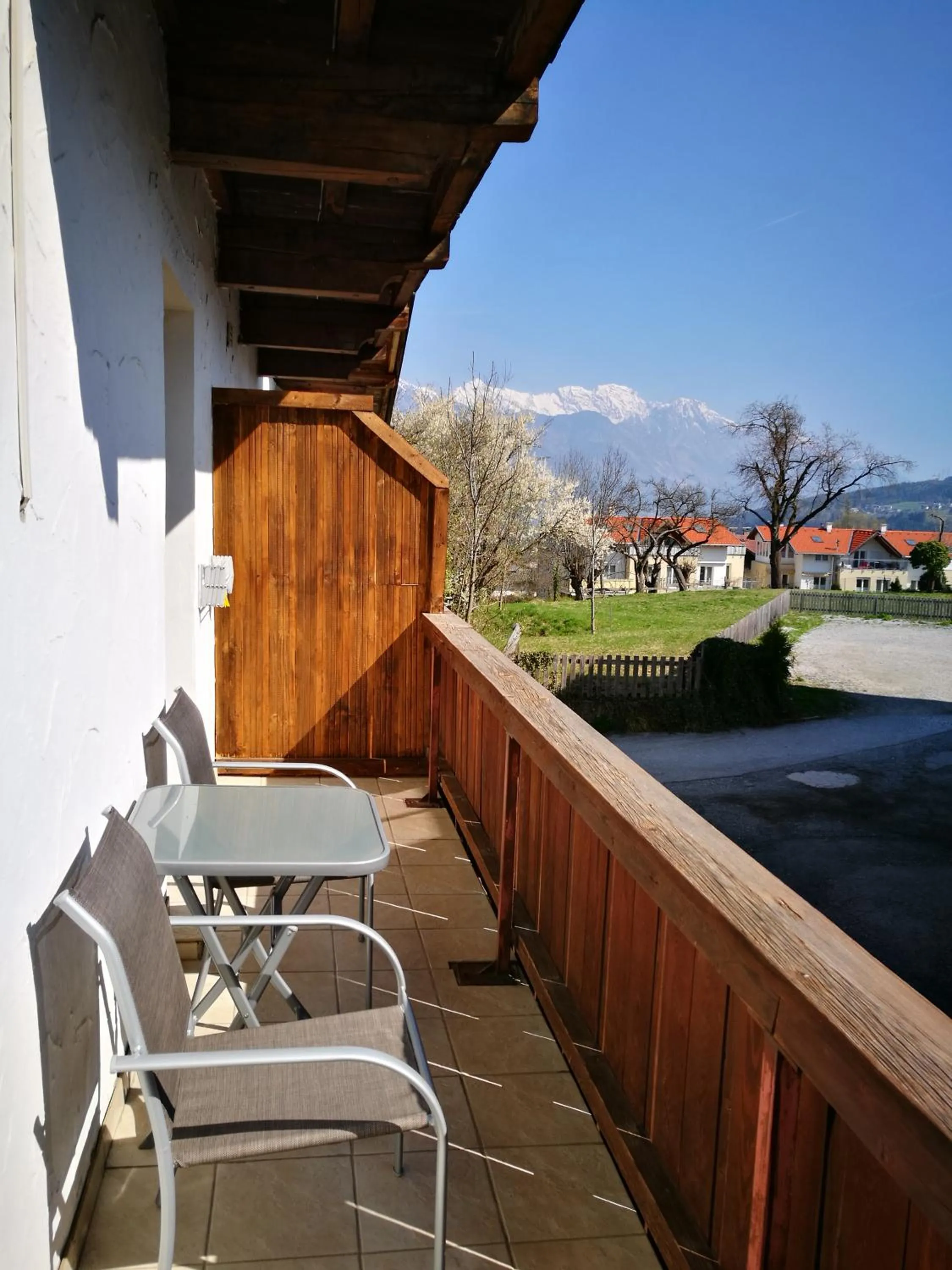 Balcony/Terrace in Gasthof Stauder