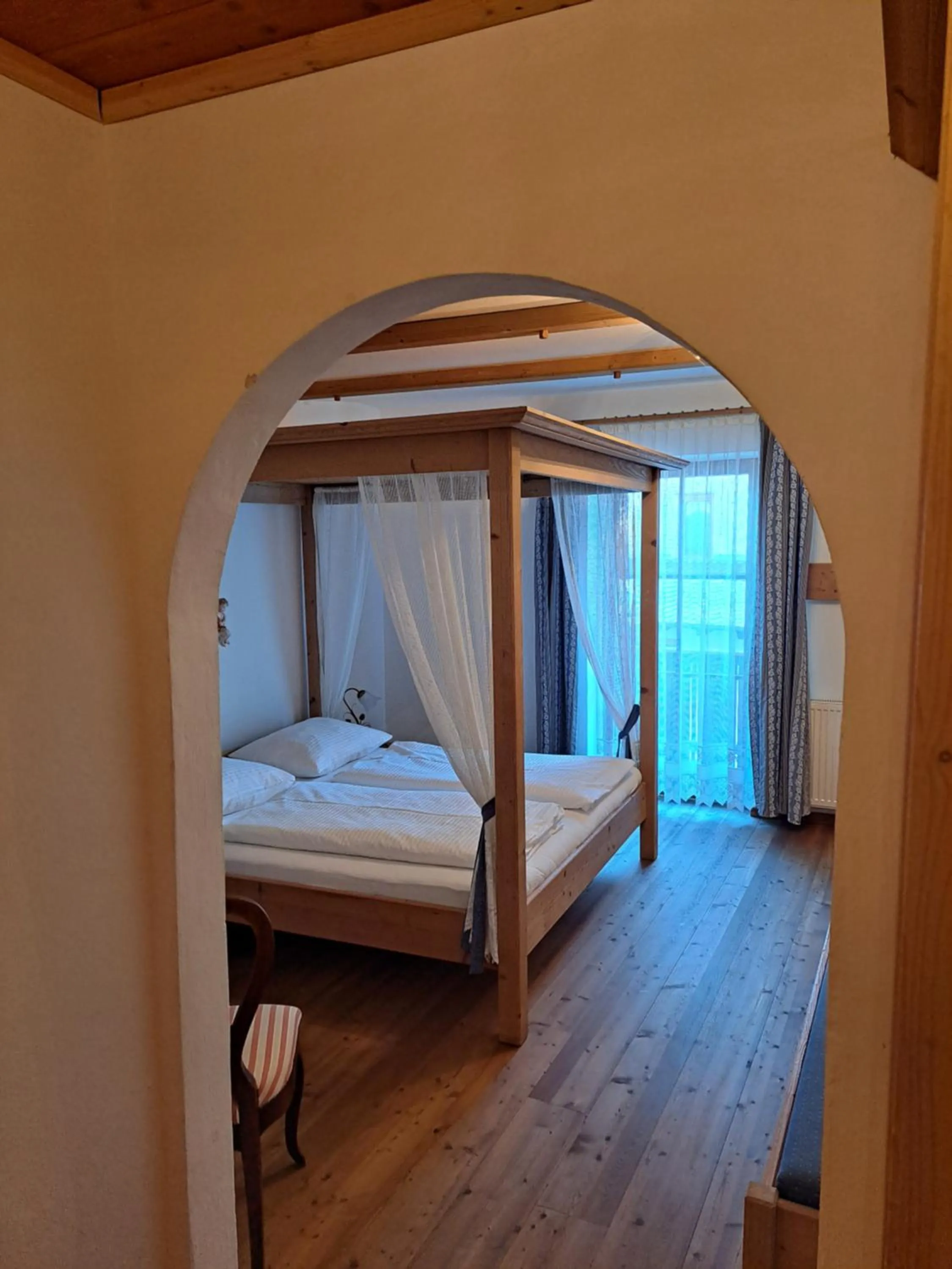 Bedroom, Bed in Gasthof Stauder