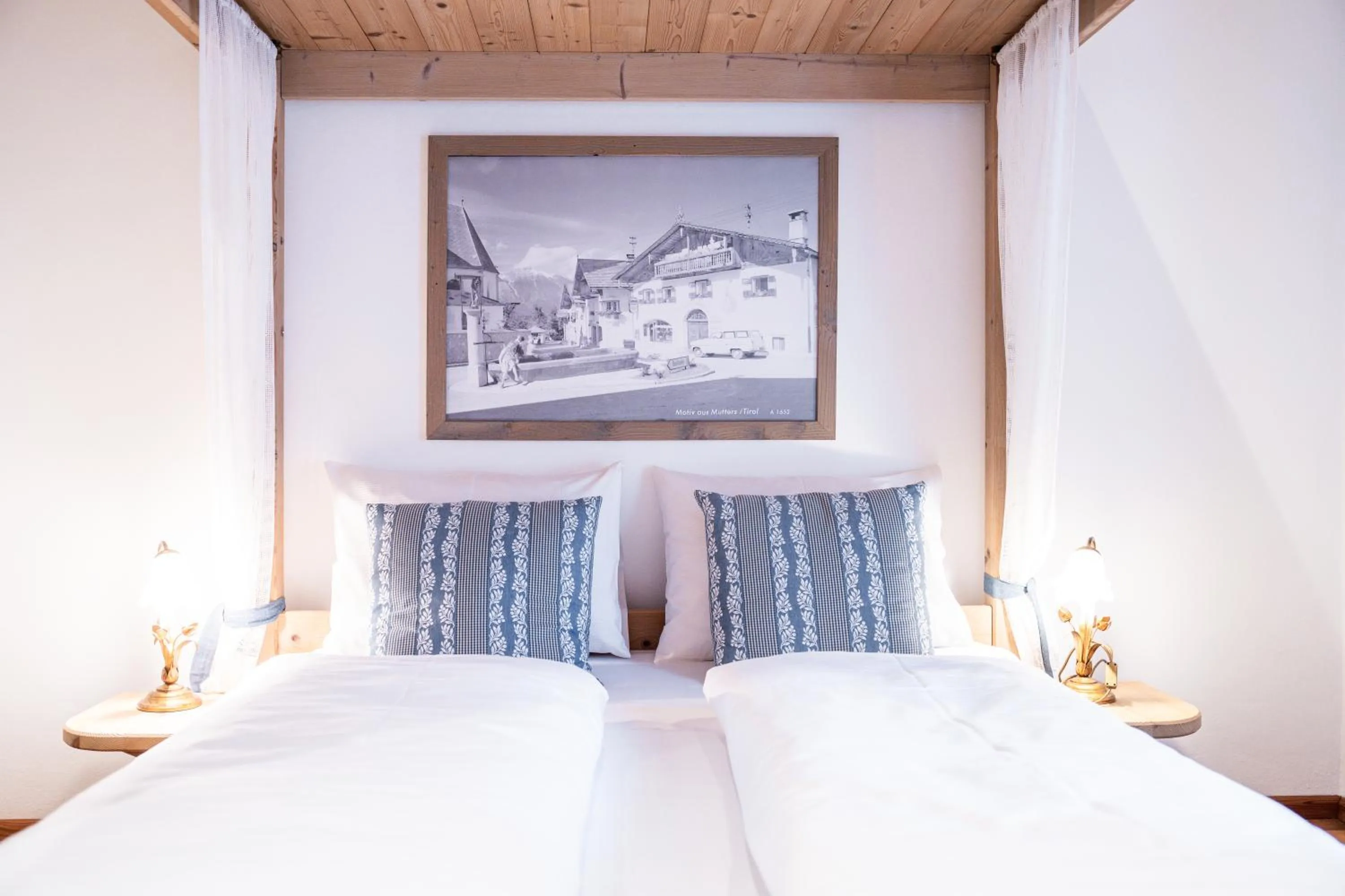 Balcony/Terrace, Bed in Stauders Zimmer und Ferienwohnungen