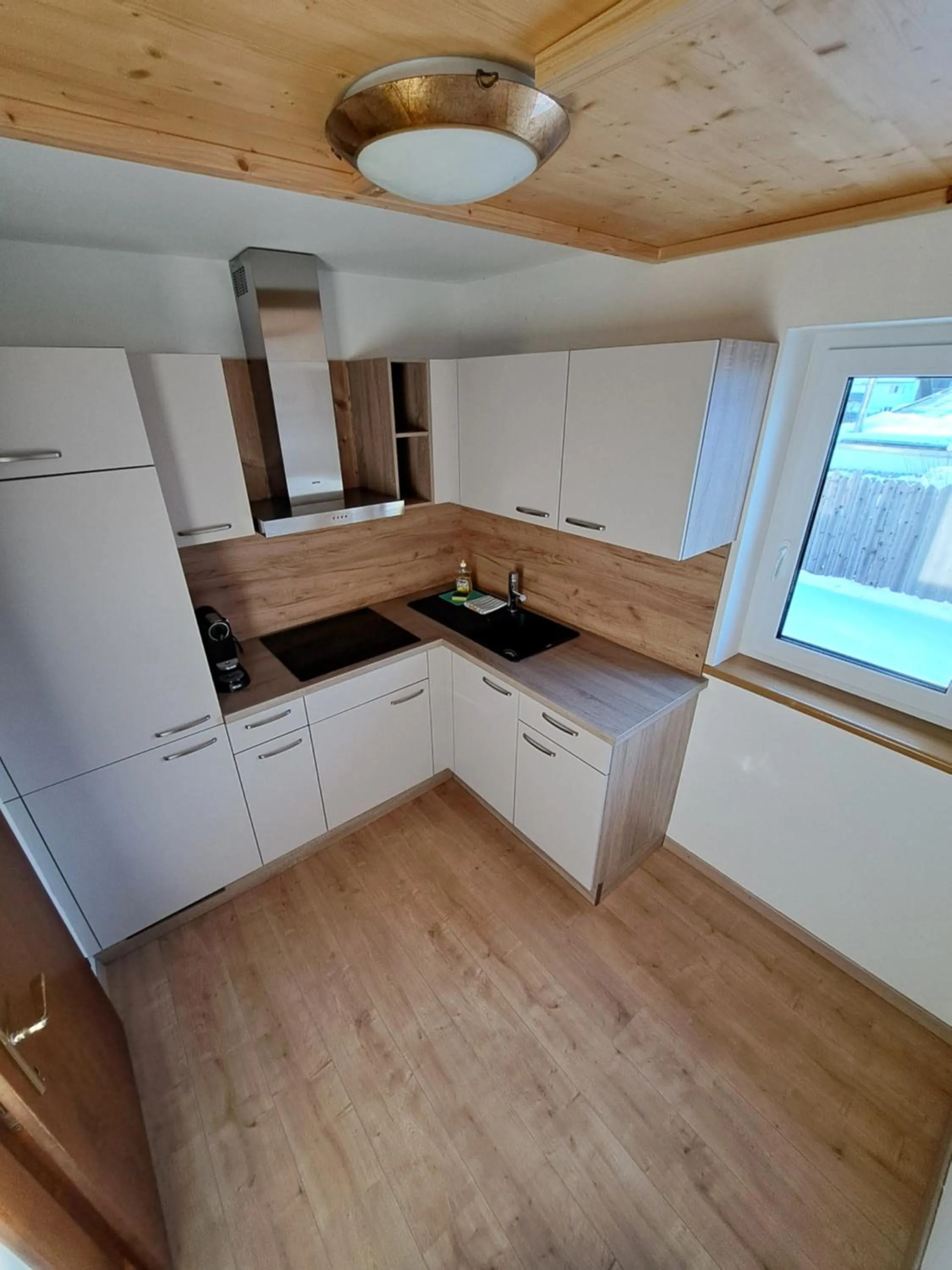 Kitchen or kitchenette in Gasthof Stauder