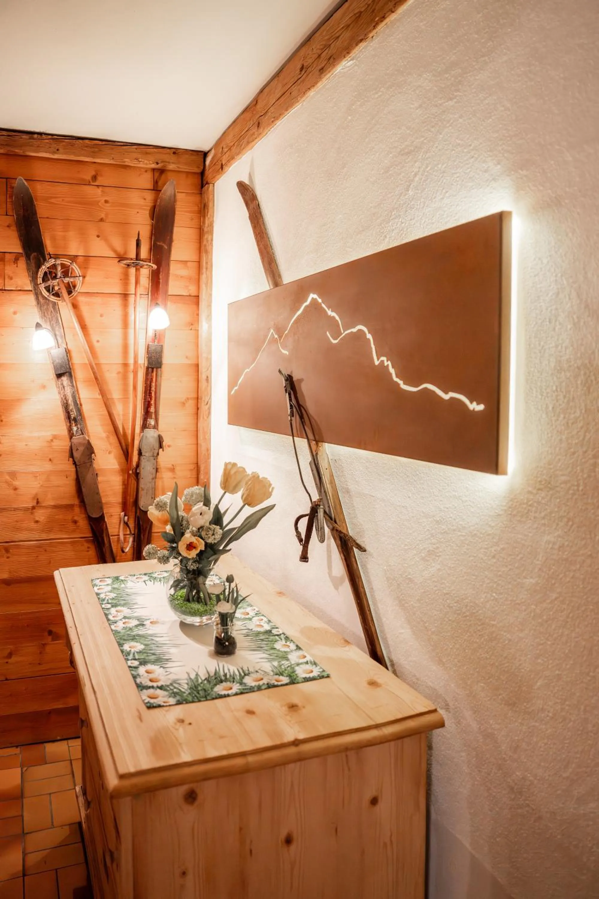 Decorative detail in Stauders Zimmer und Ferienwohnungen