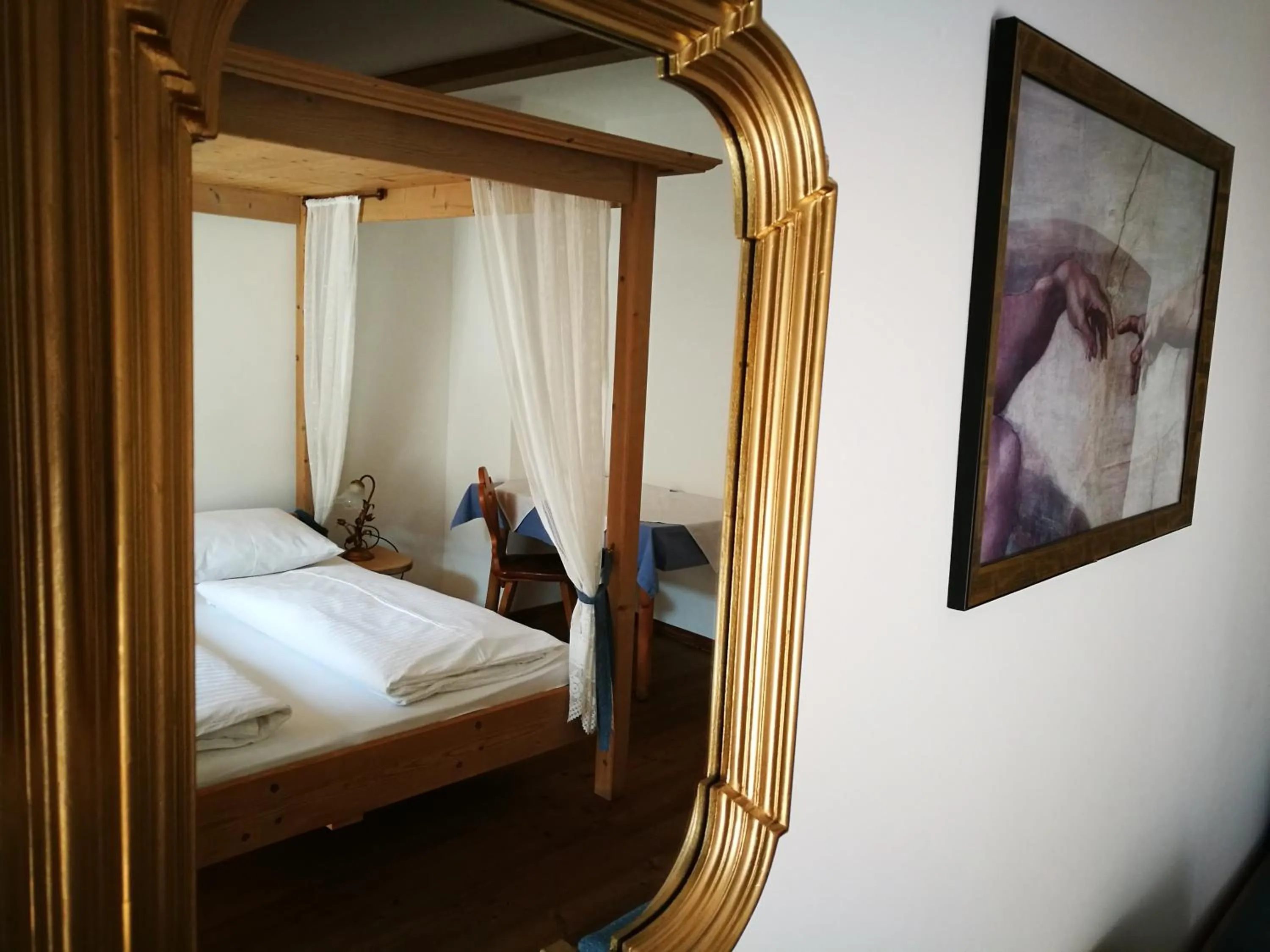 Bedroom, Bed in Gasthof Stauder