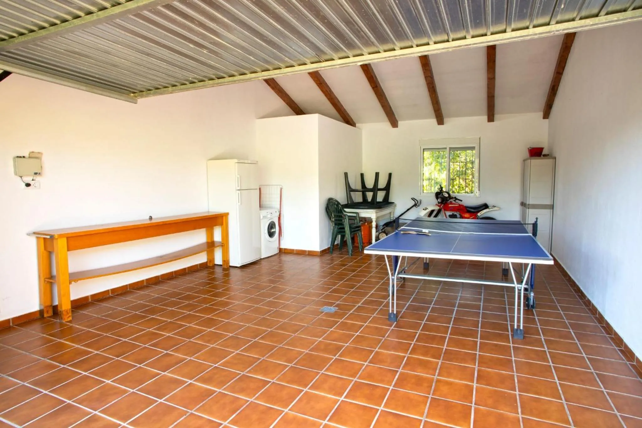 Table tennis in Casa Rural Los Niños
