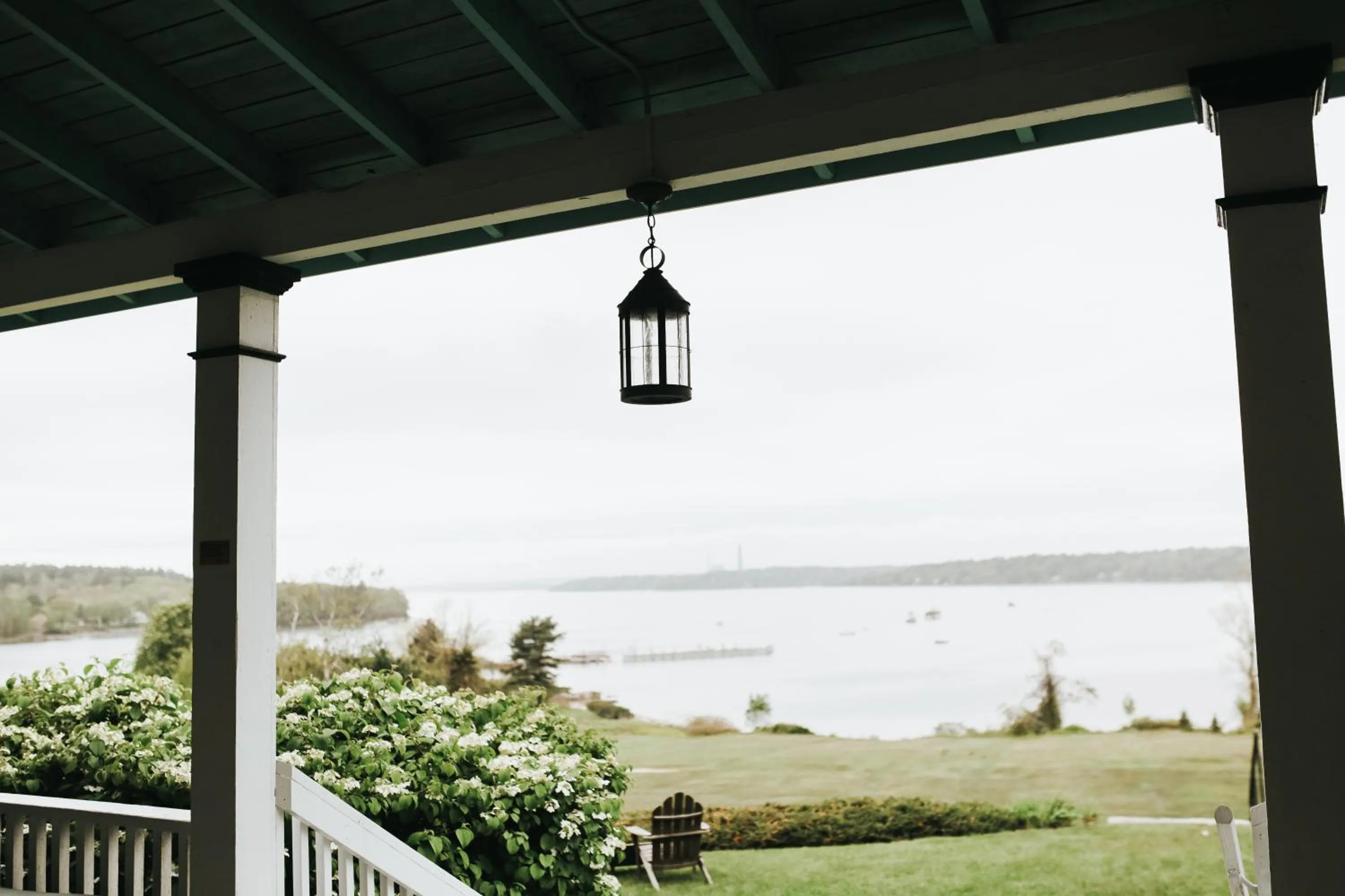 Patio in Chebeague Island Inn