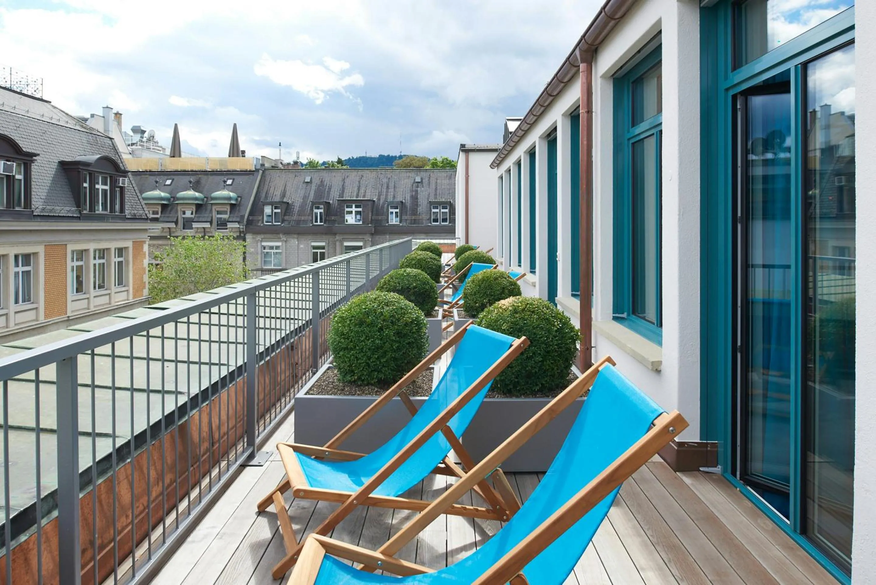 Balcony/Terrace in Motel One Zürich