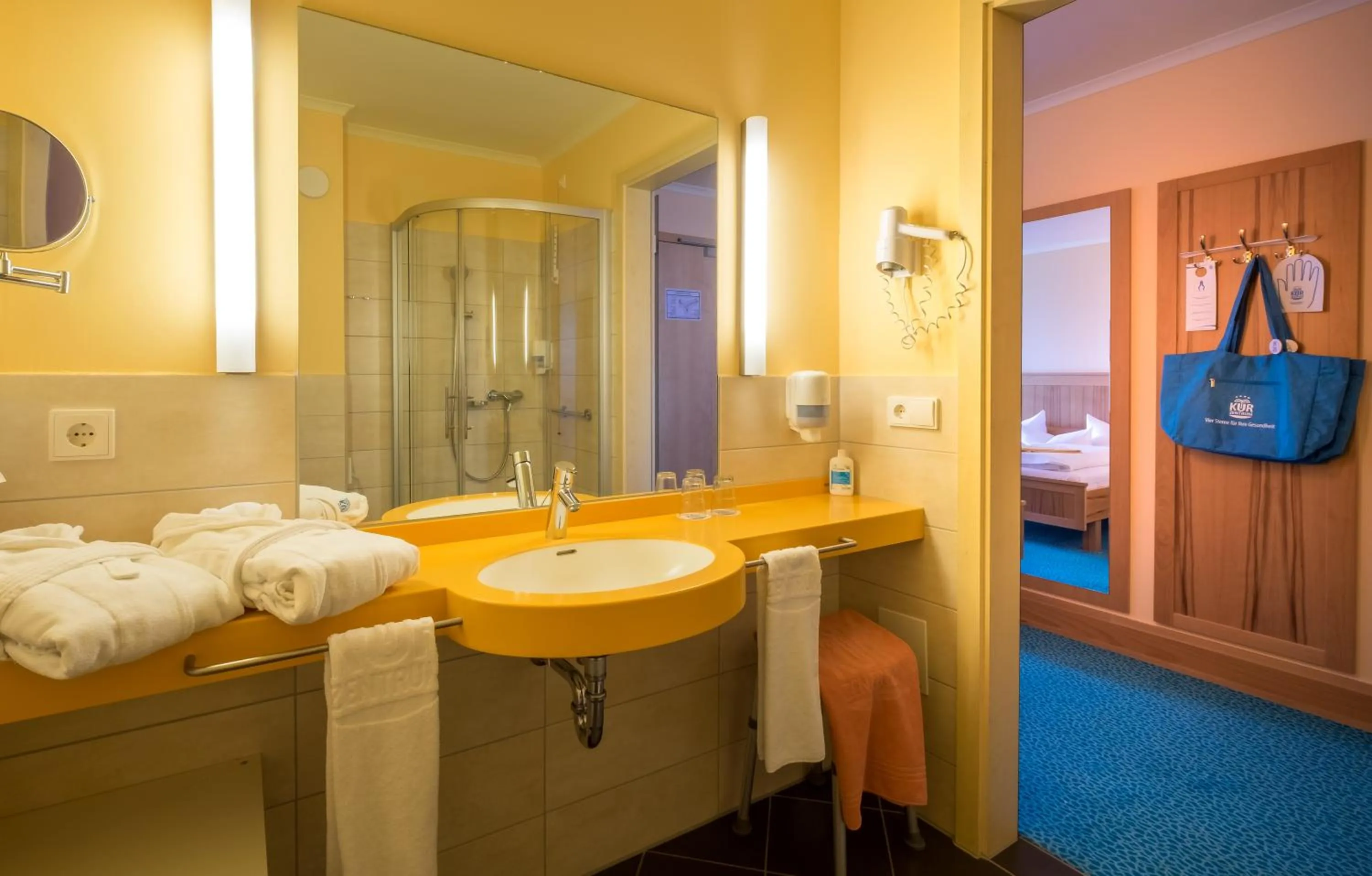 Bathroom in Kurzentrum Waren (Müritz)