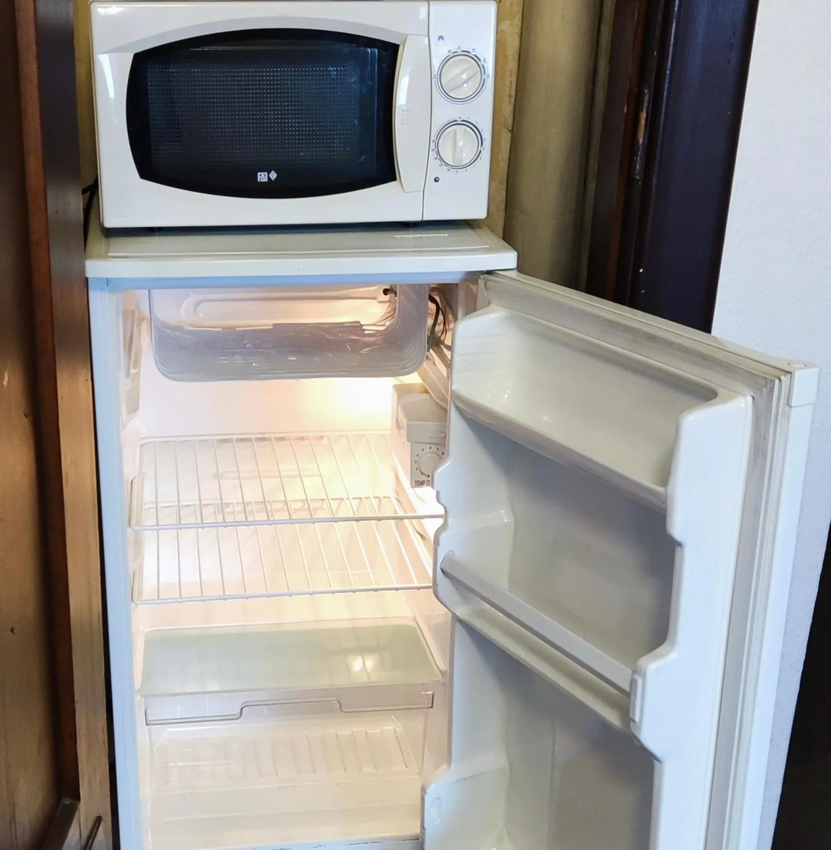 Kitchen or kitchenette in Pension Zum Burggrafen