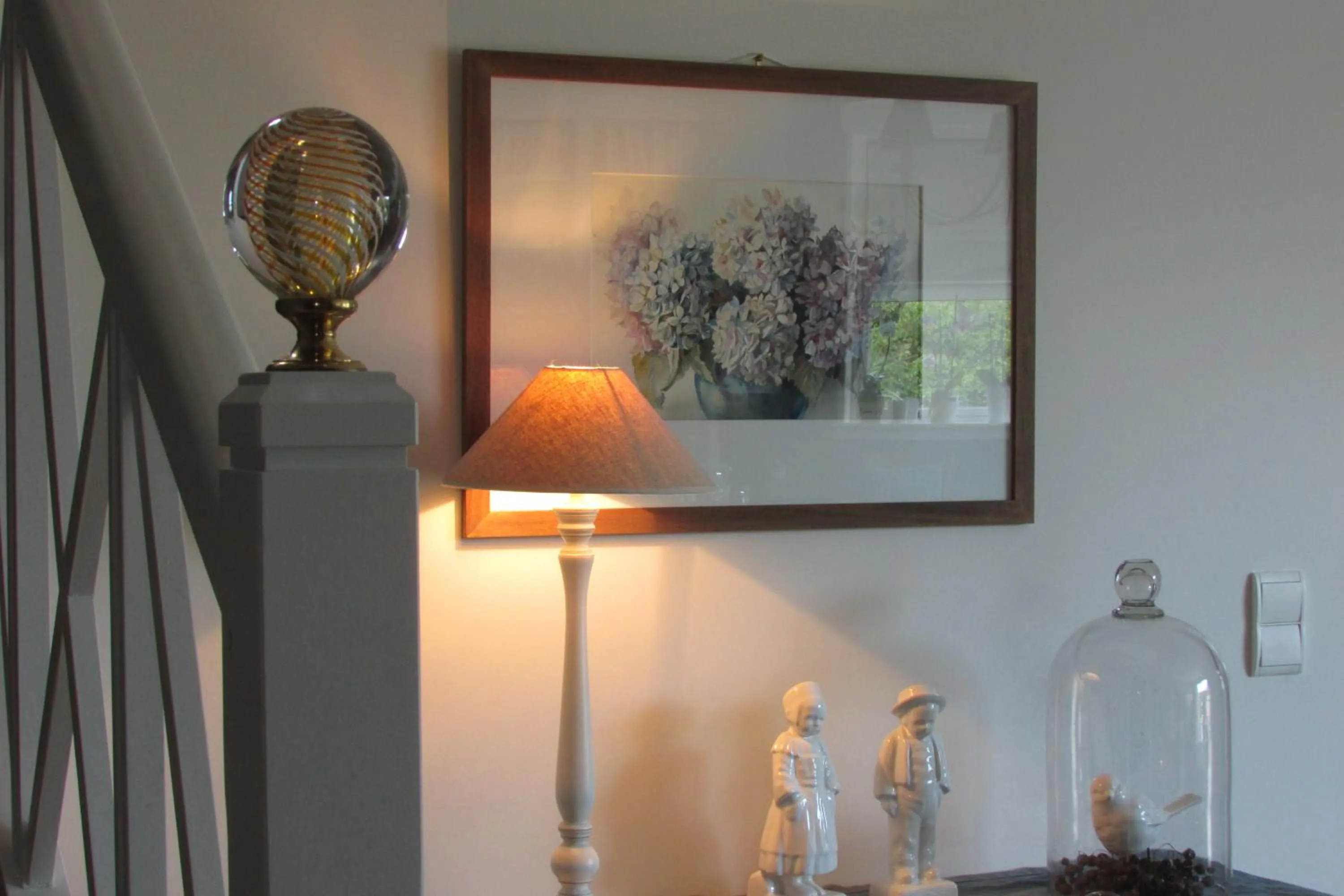 Decorative detail in L'Agapanthe