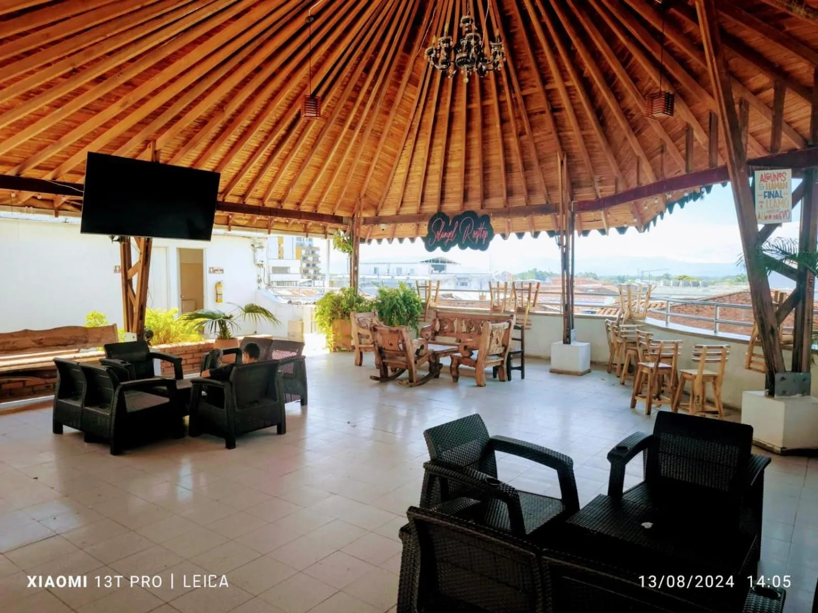 Decorative detail in Hotel Cafe Plaza