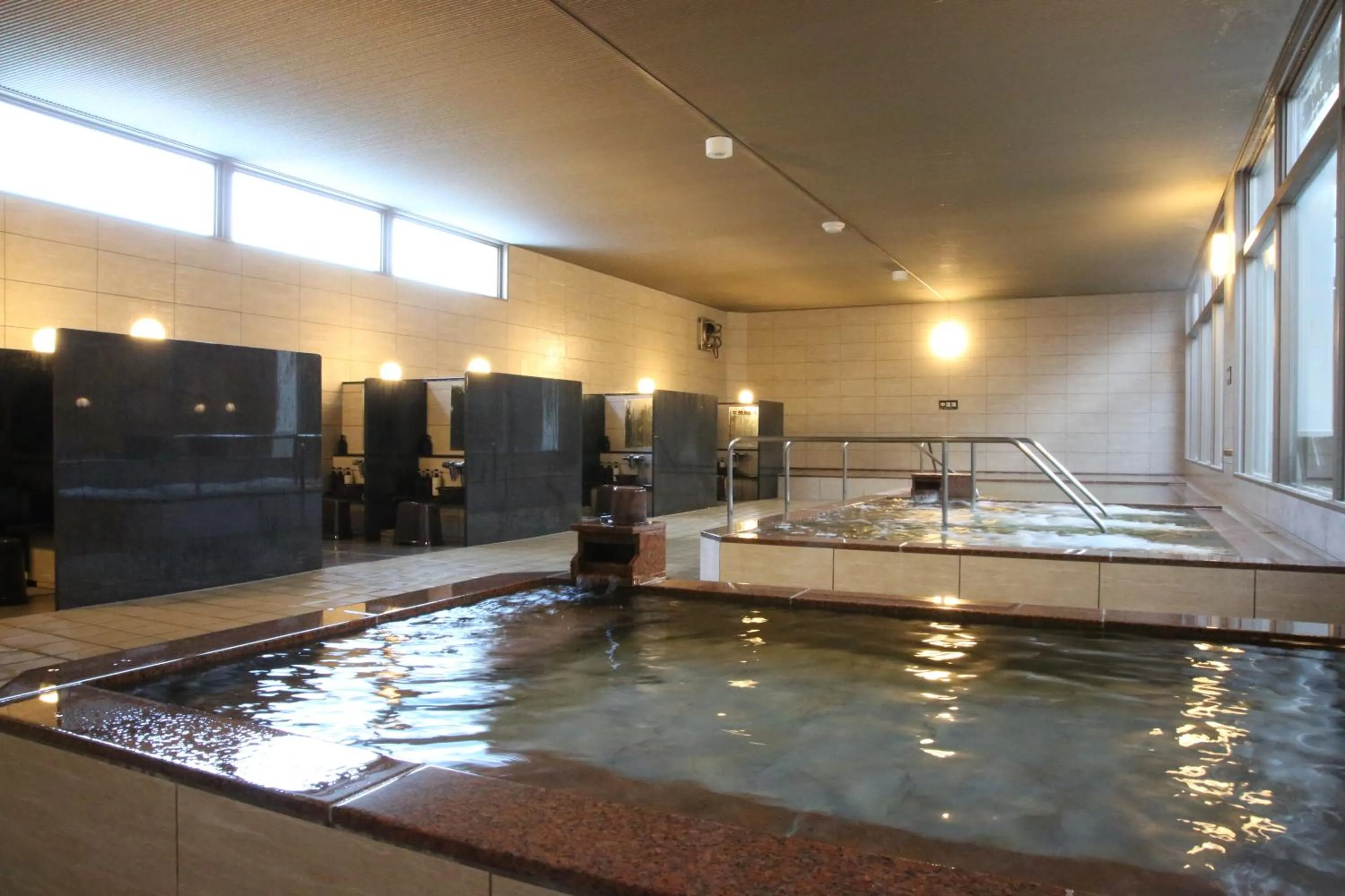 Hot Spring Bath in Kojohama Onsen Hotel