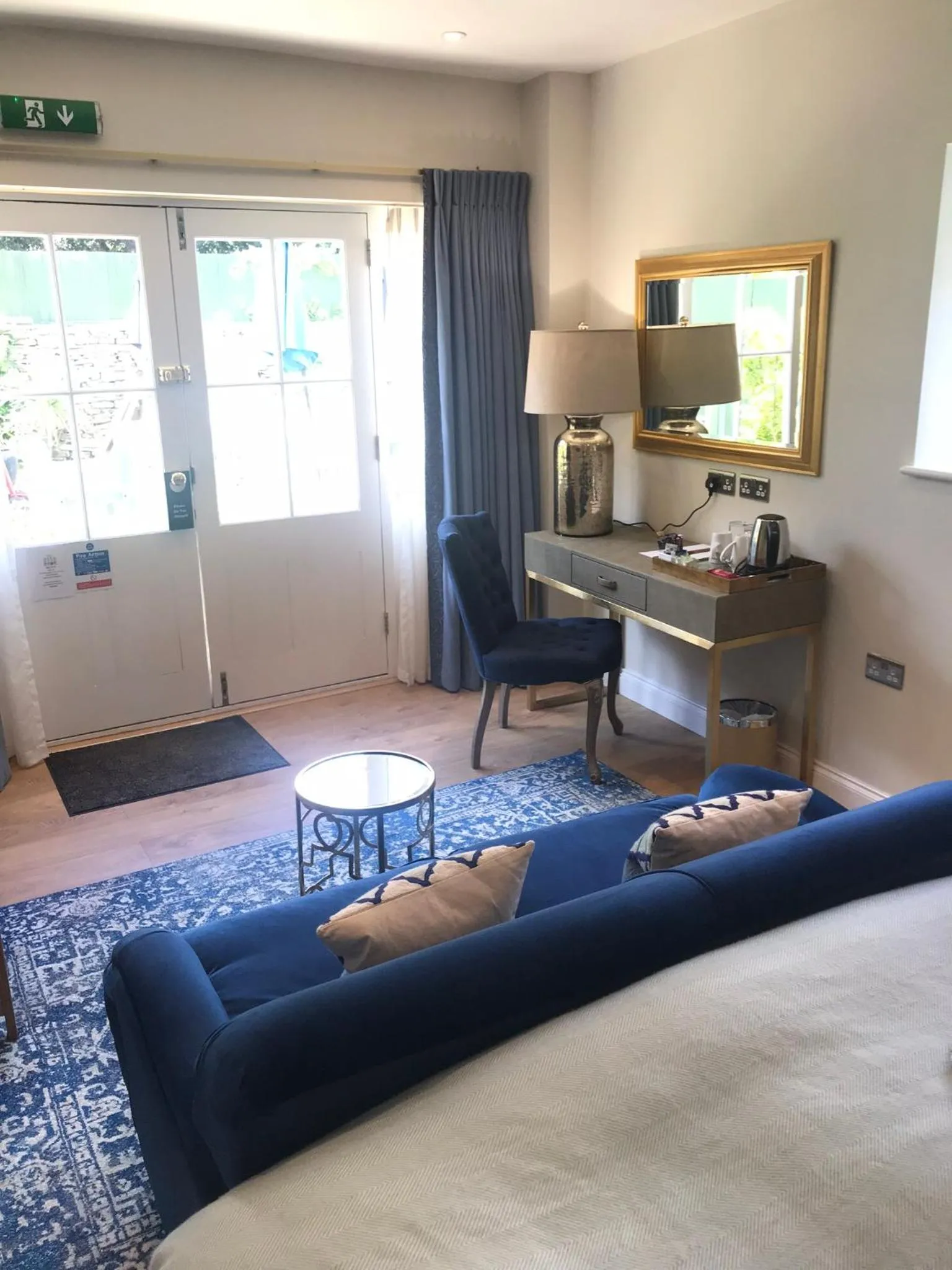 Decorative detail, Bed in The Ormond At Tetbury