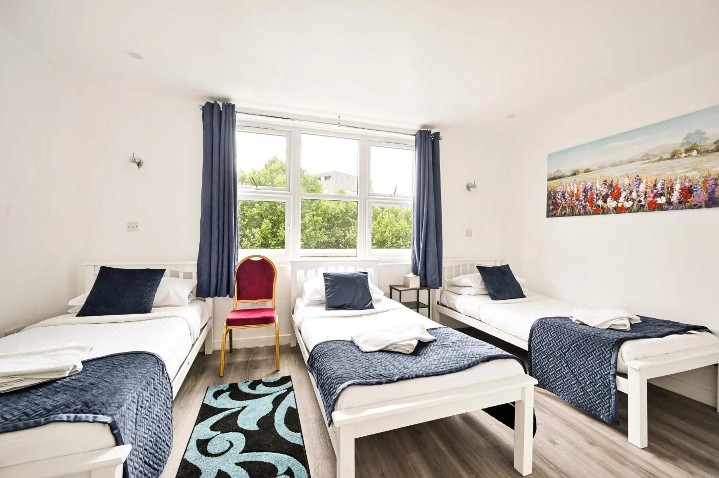 Bed in City London Hotel