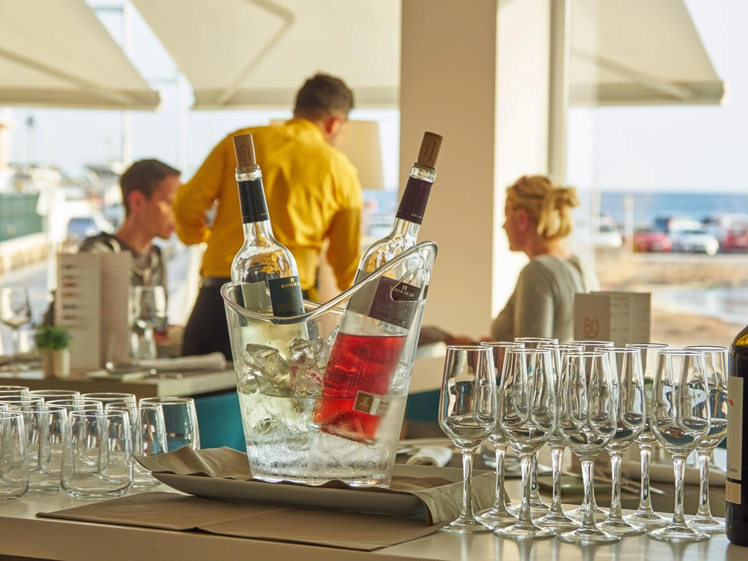 Alcoholic drinks in BQ Aguamarina Boutique Hotel