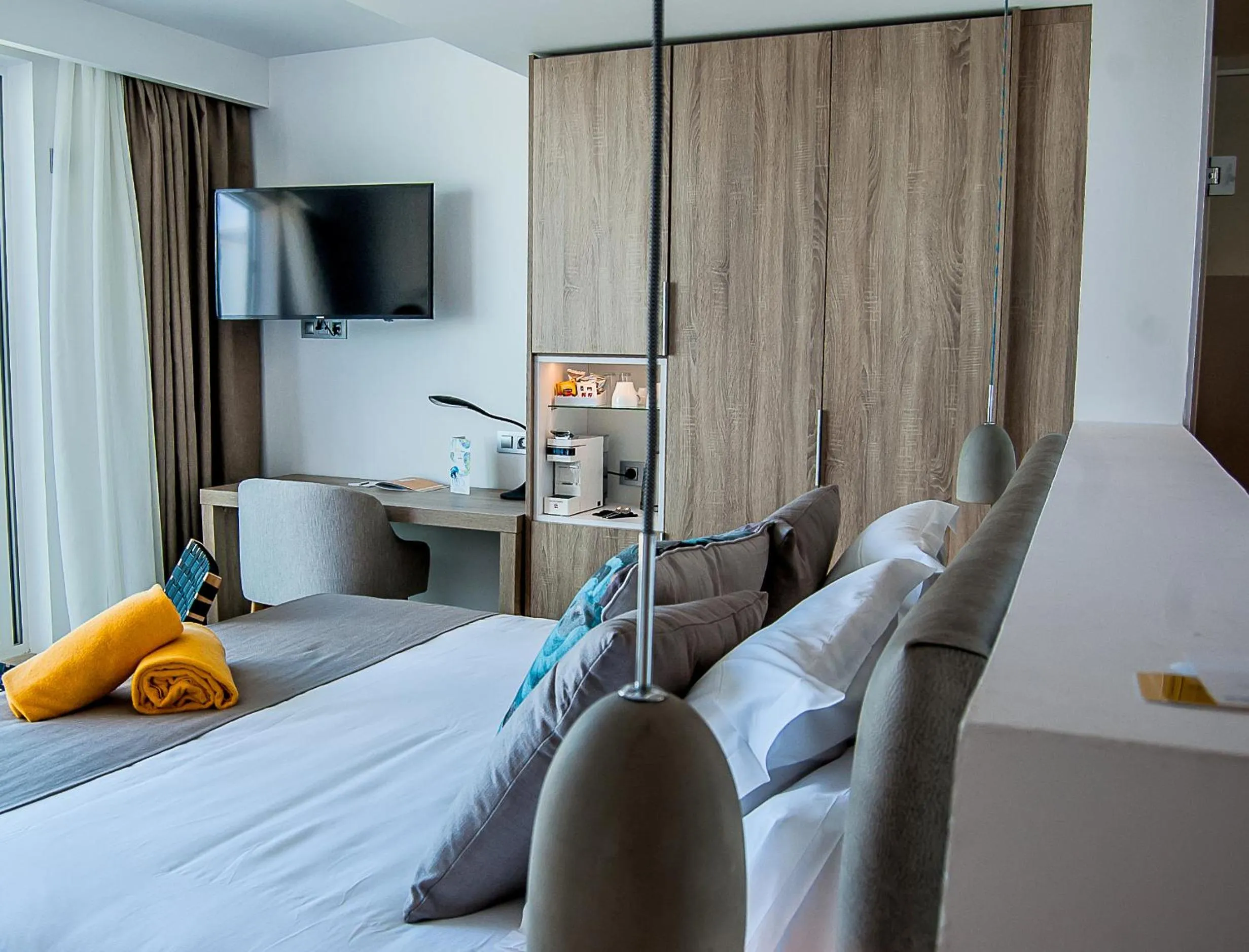 Bedroom, Bed in BQ Aguamarina Boutique Hotel