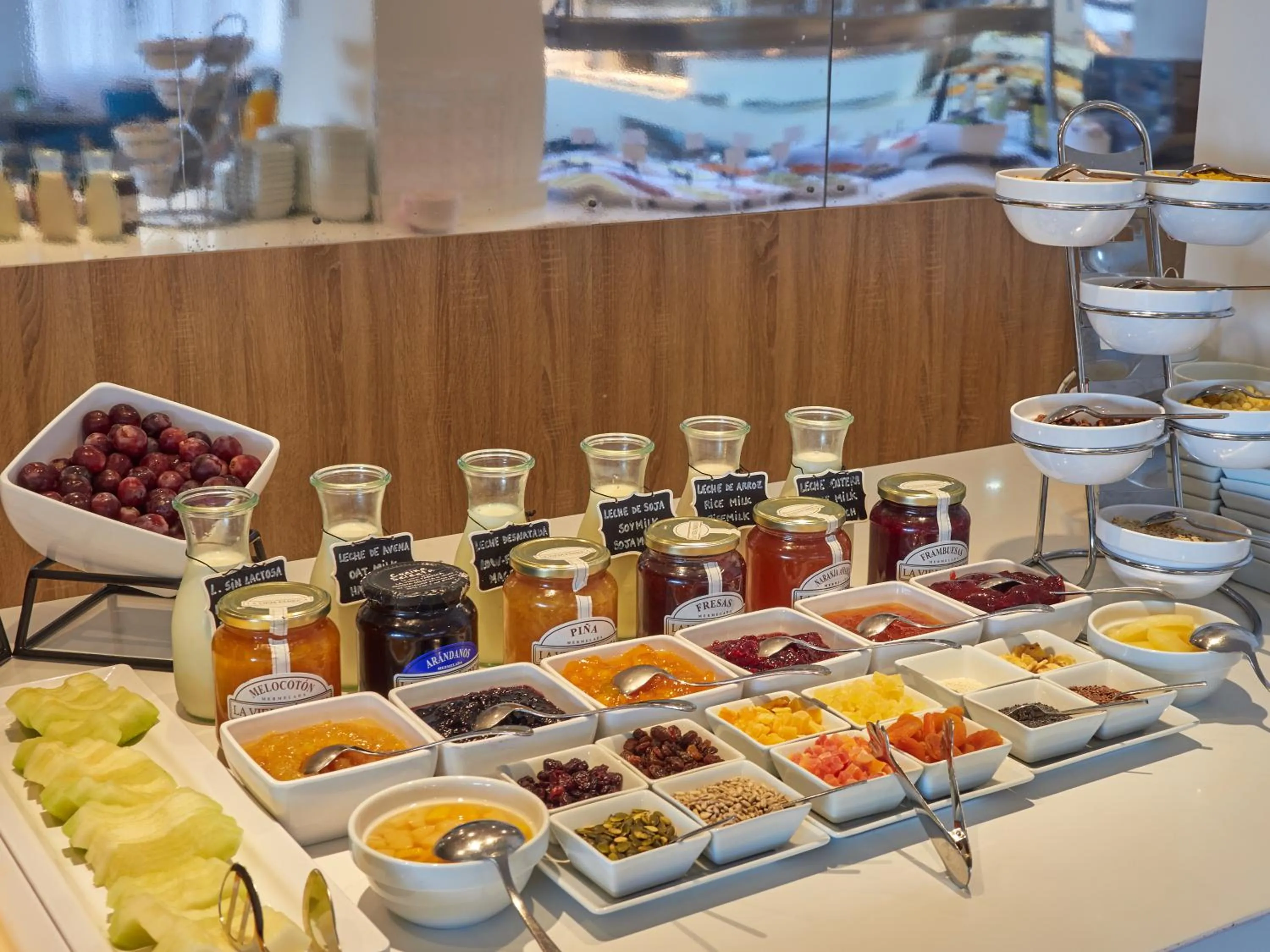Buffet breakfast in BQ Aguamarina Boutique Hotel