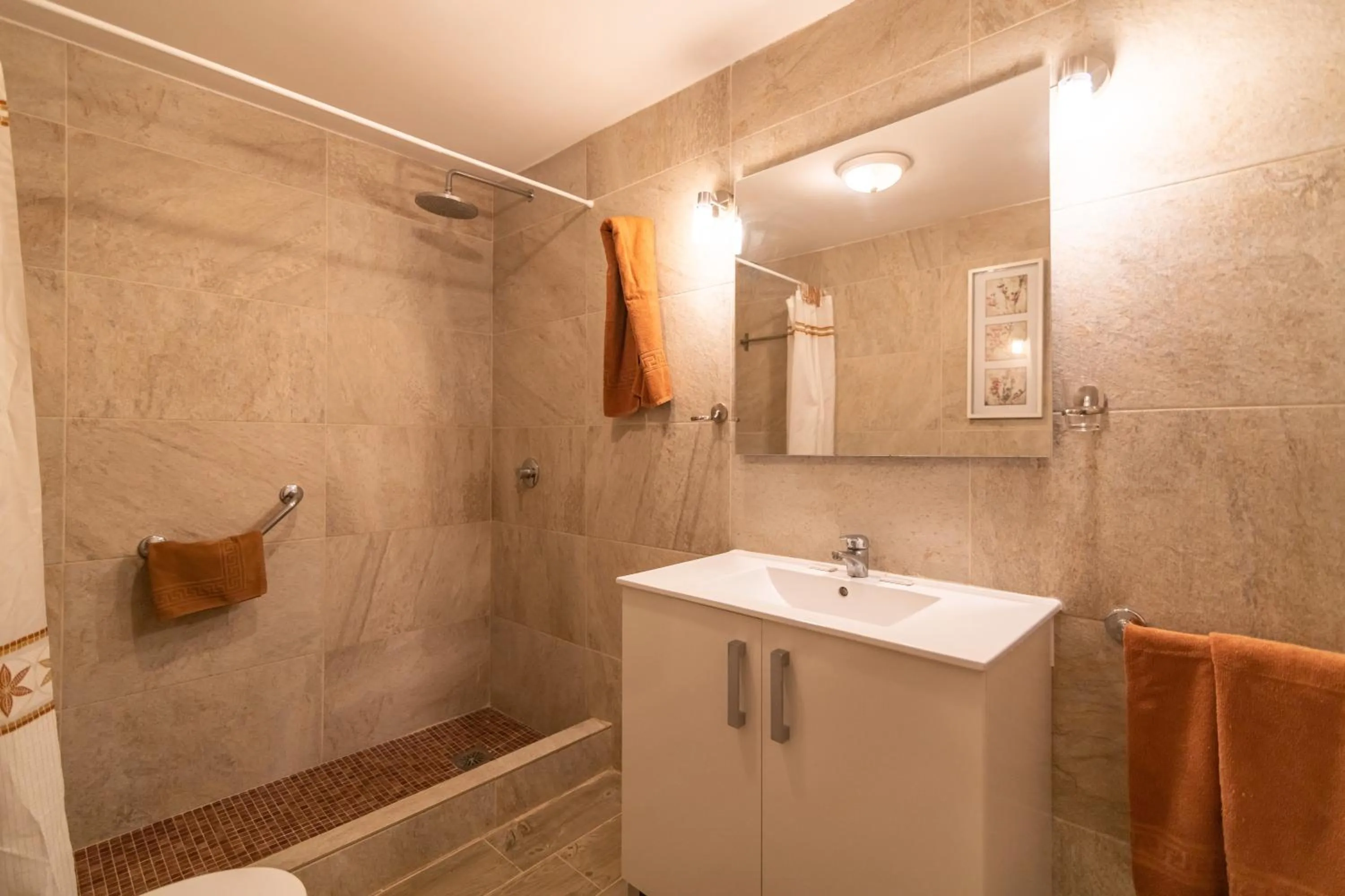 Bathroom in Aparthotel Neptuno Costadeje