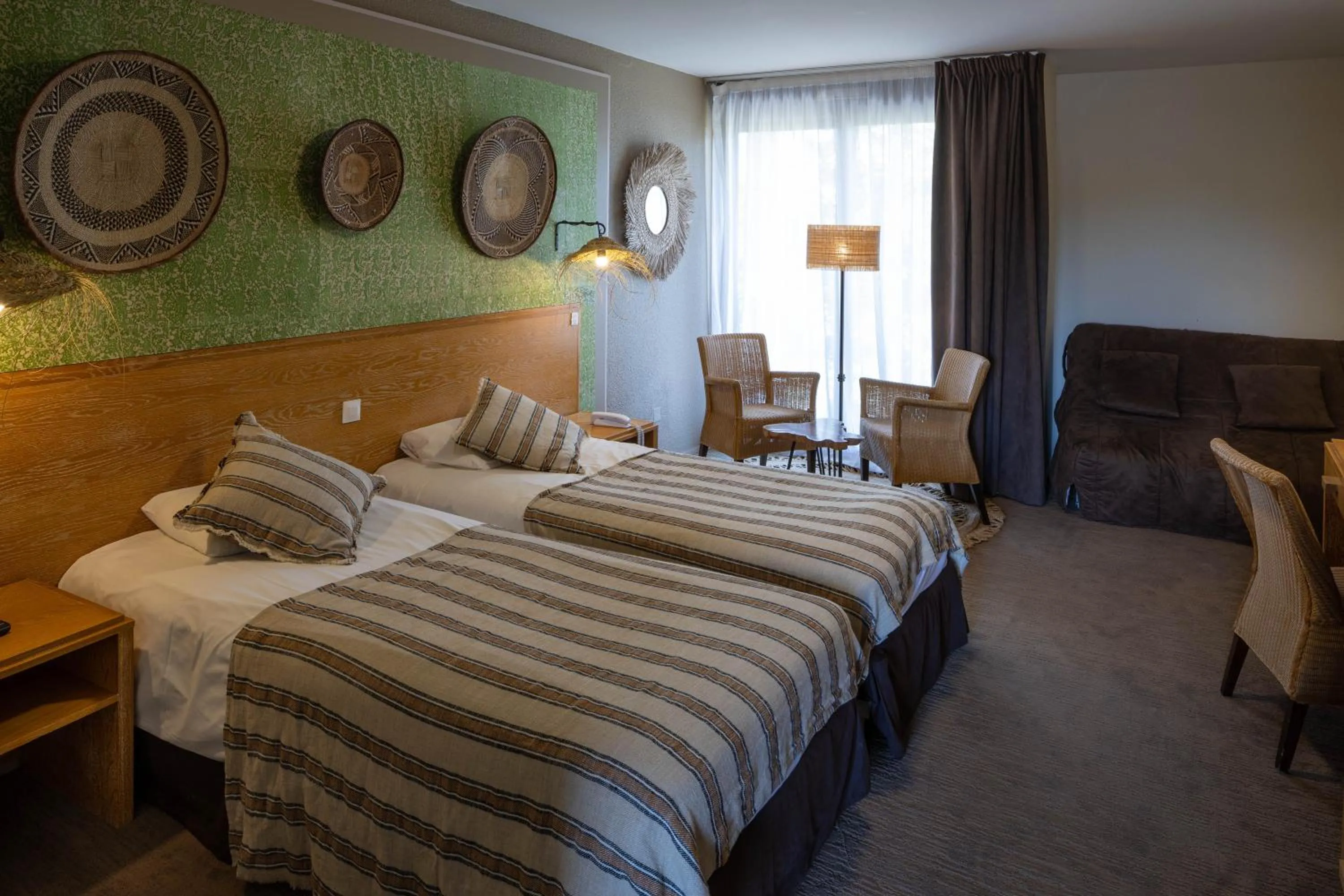 Bedroom, Bed in Garrigae Manoir de Beauvoir Poitiers Sud - Hotel & Spa