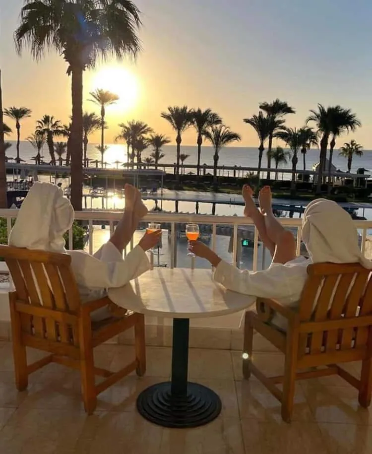 Balcony/Terrace in Monte Carlo Sharm Resort & Spa