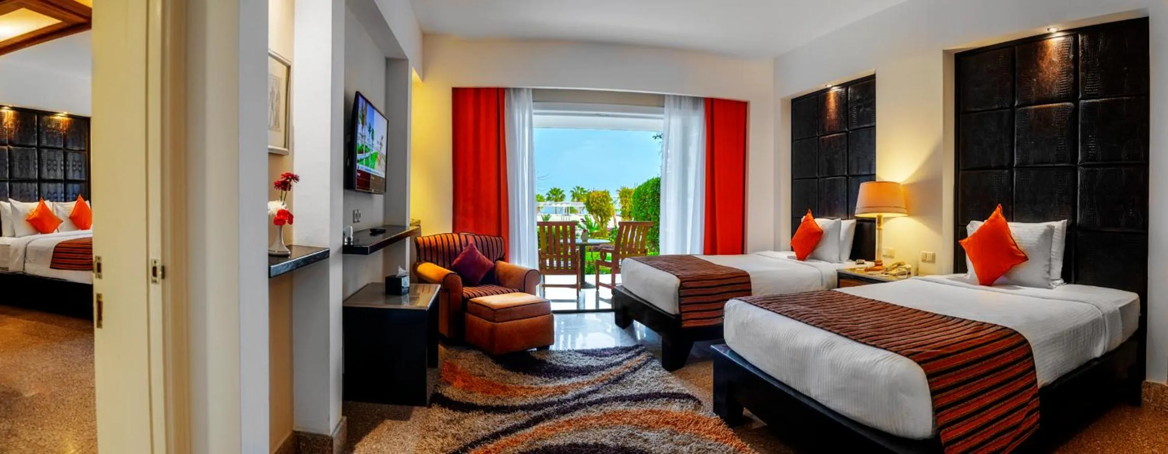 Bedroom, Bed in Monte Carlo Sharm Resort & Spa