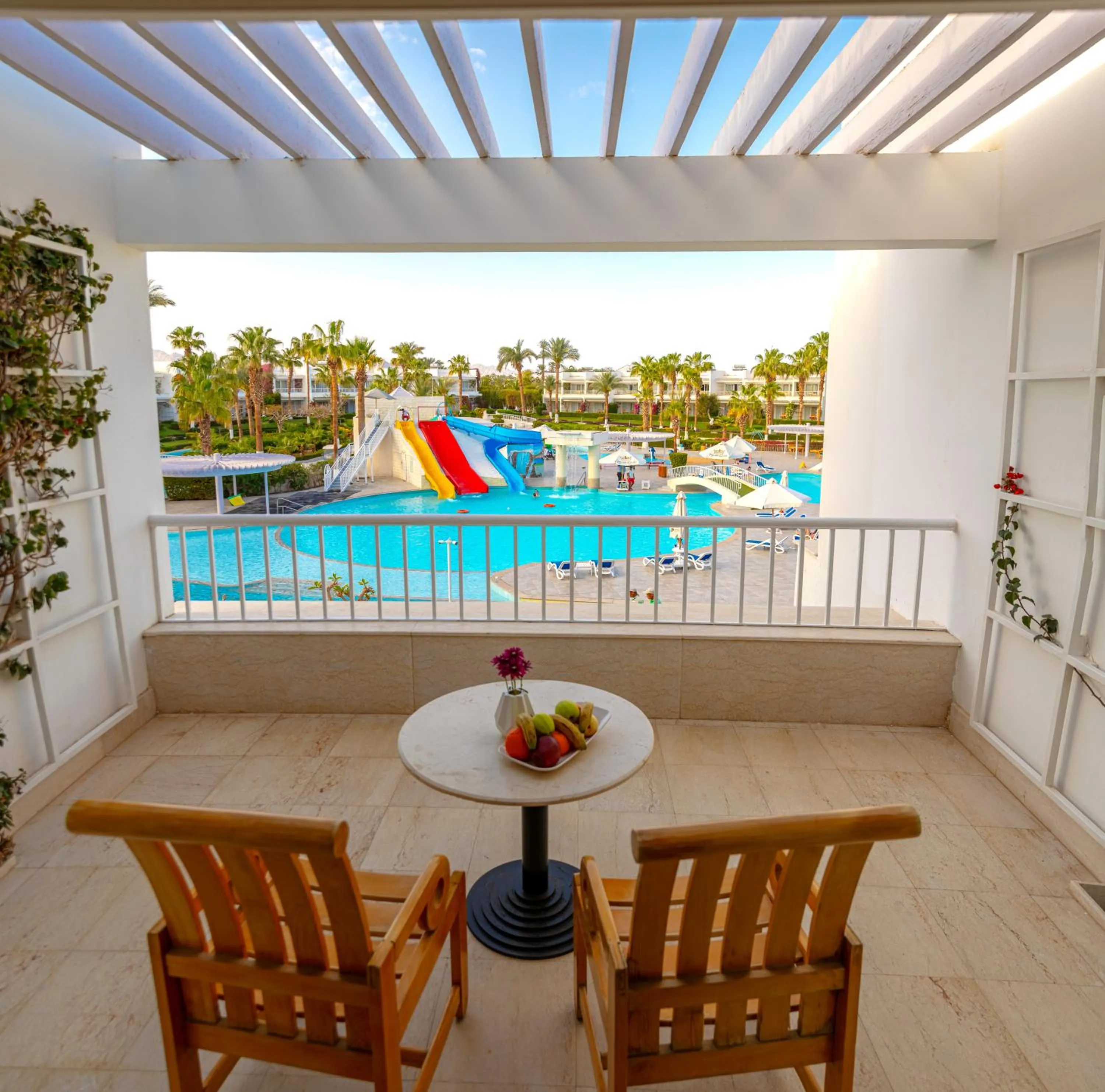 Pool view in Monte Carlo Sharm Resort & Spa