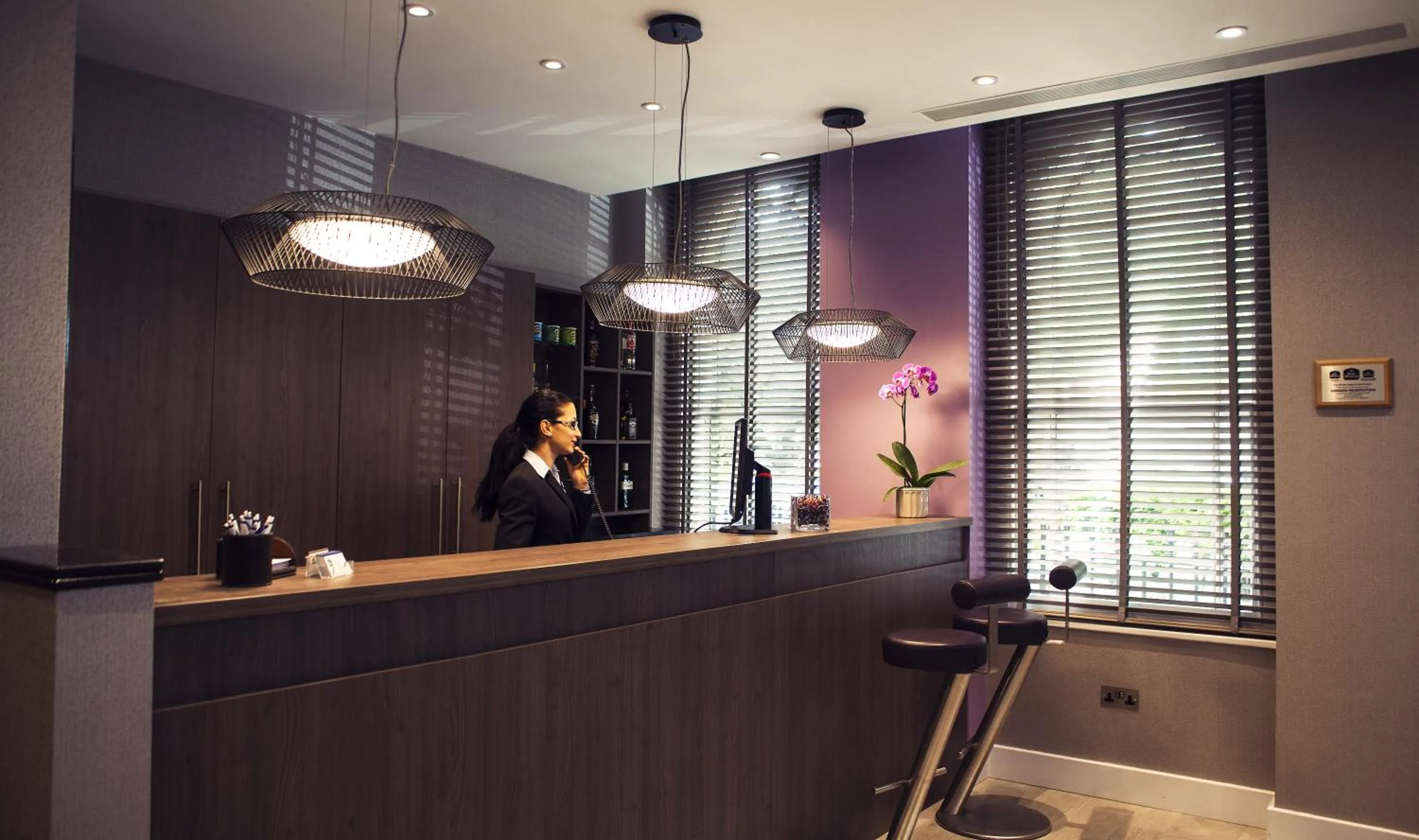 Lobby or reception in Best Western Plus Delmere Hotel