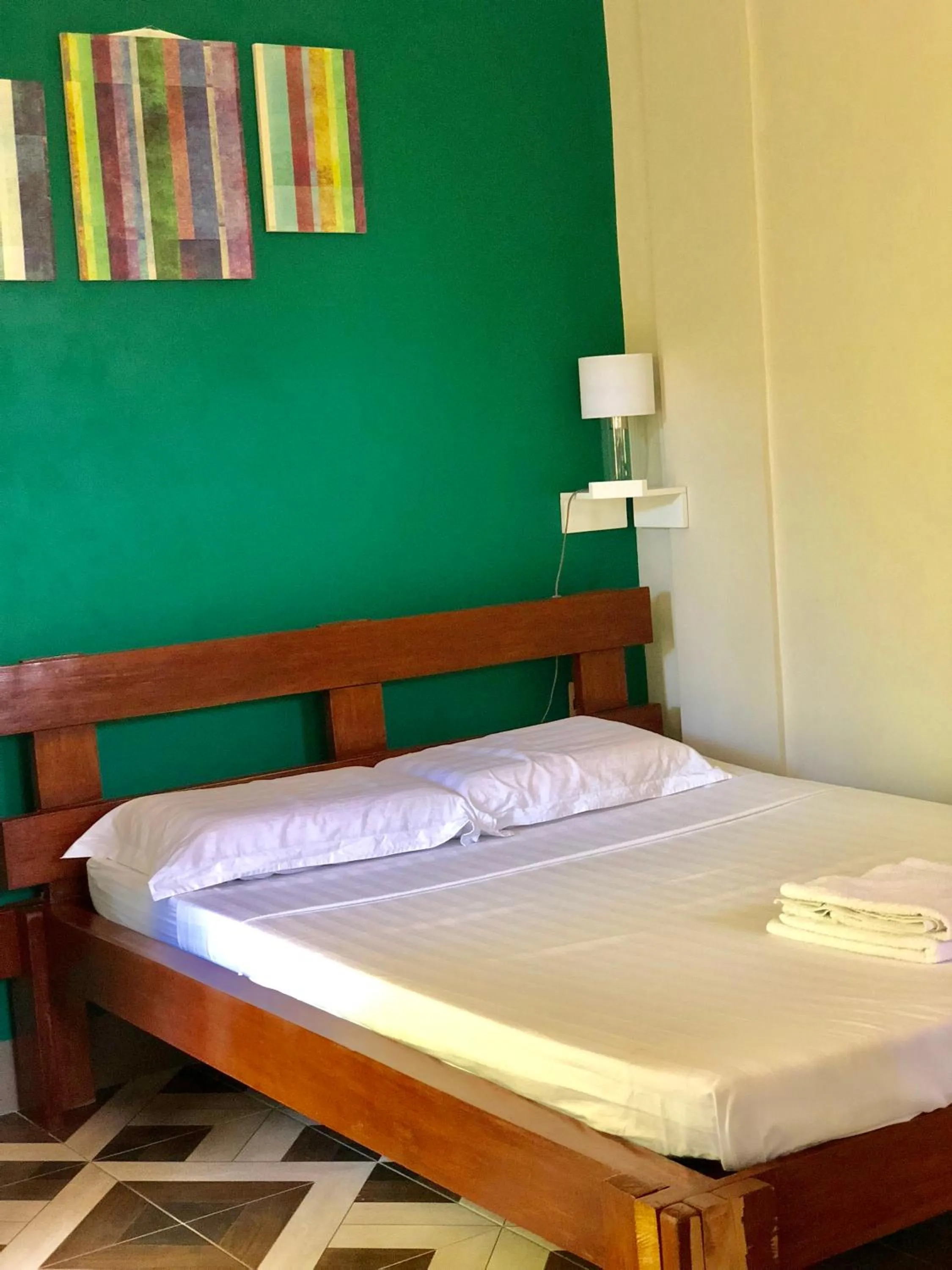 Bed in Chaniva-Joy Island View Appartments