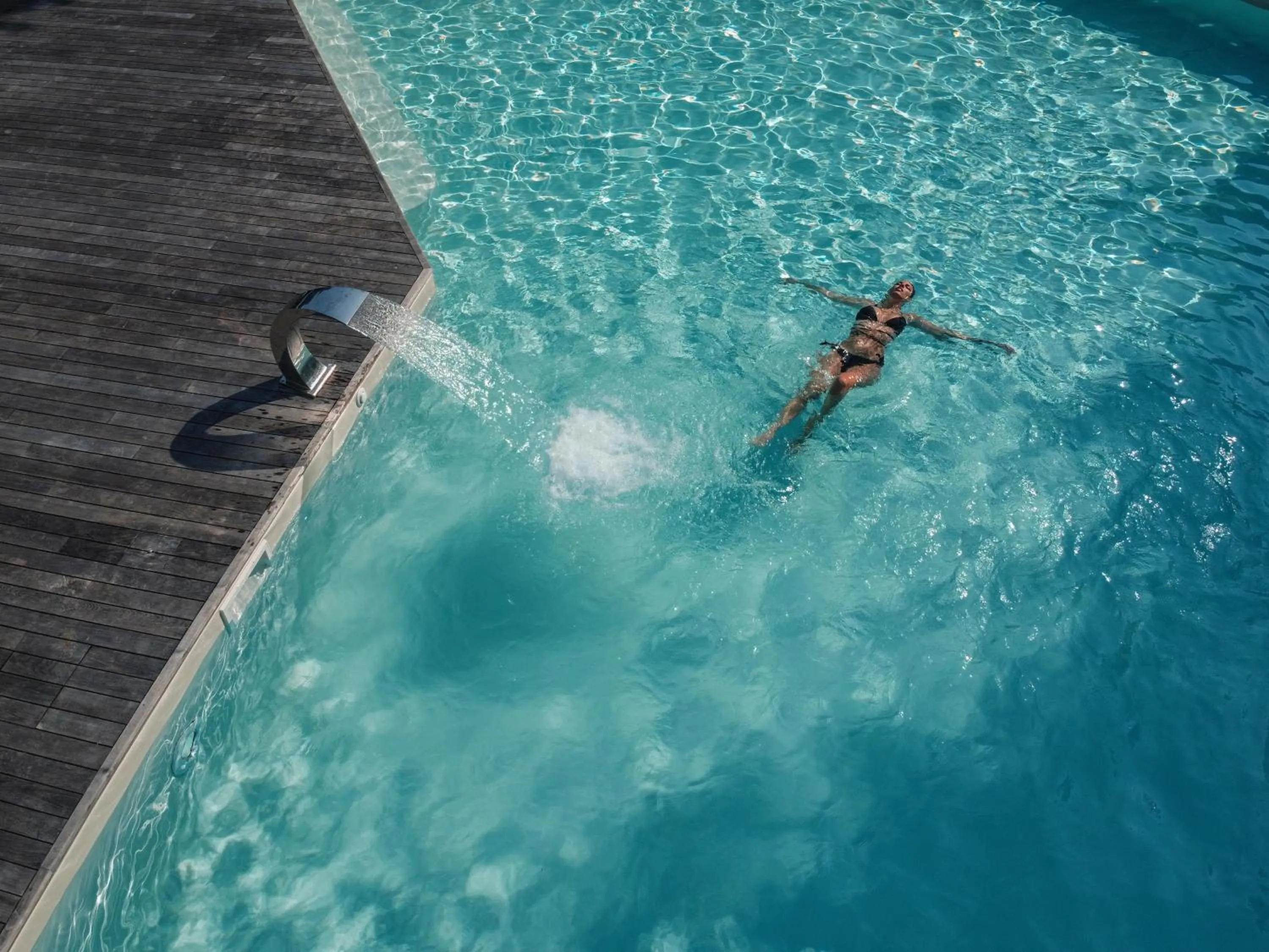 Swimming pool in Hotel Villa Soligo - Small Luxury Hotels of the World