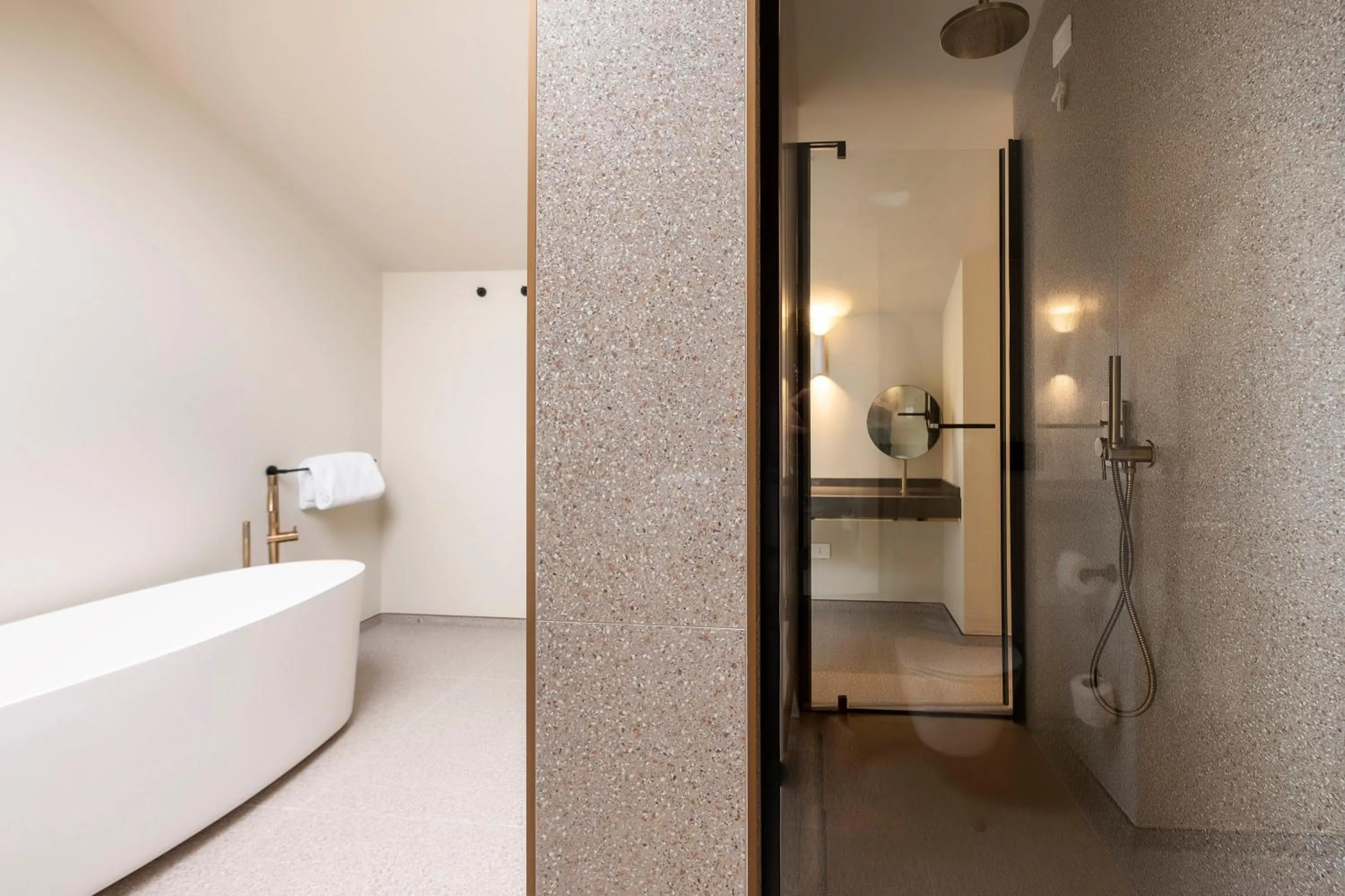 Shower in Hotel Villa Soligo - Small Luxury Hotels of the World