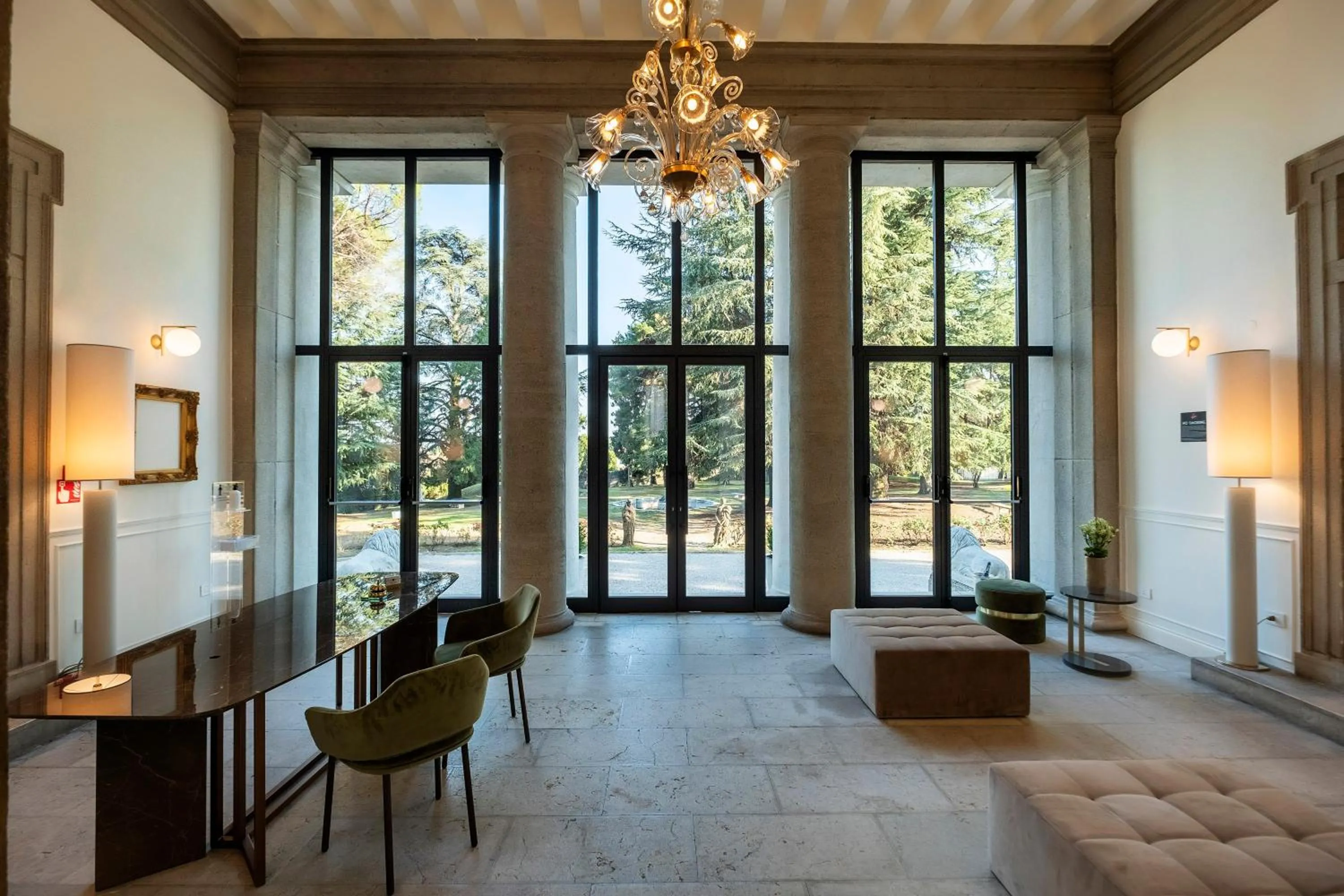 Lobby or reception in Hotel Villa Soligo - Small Luxury Hotels of the World