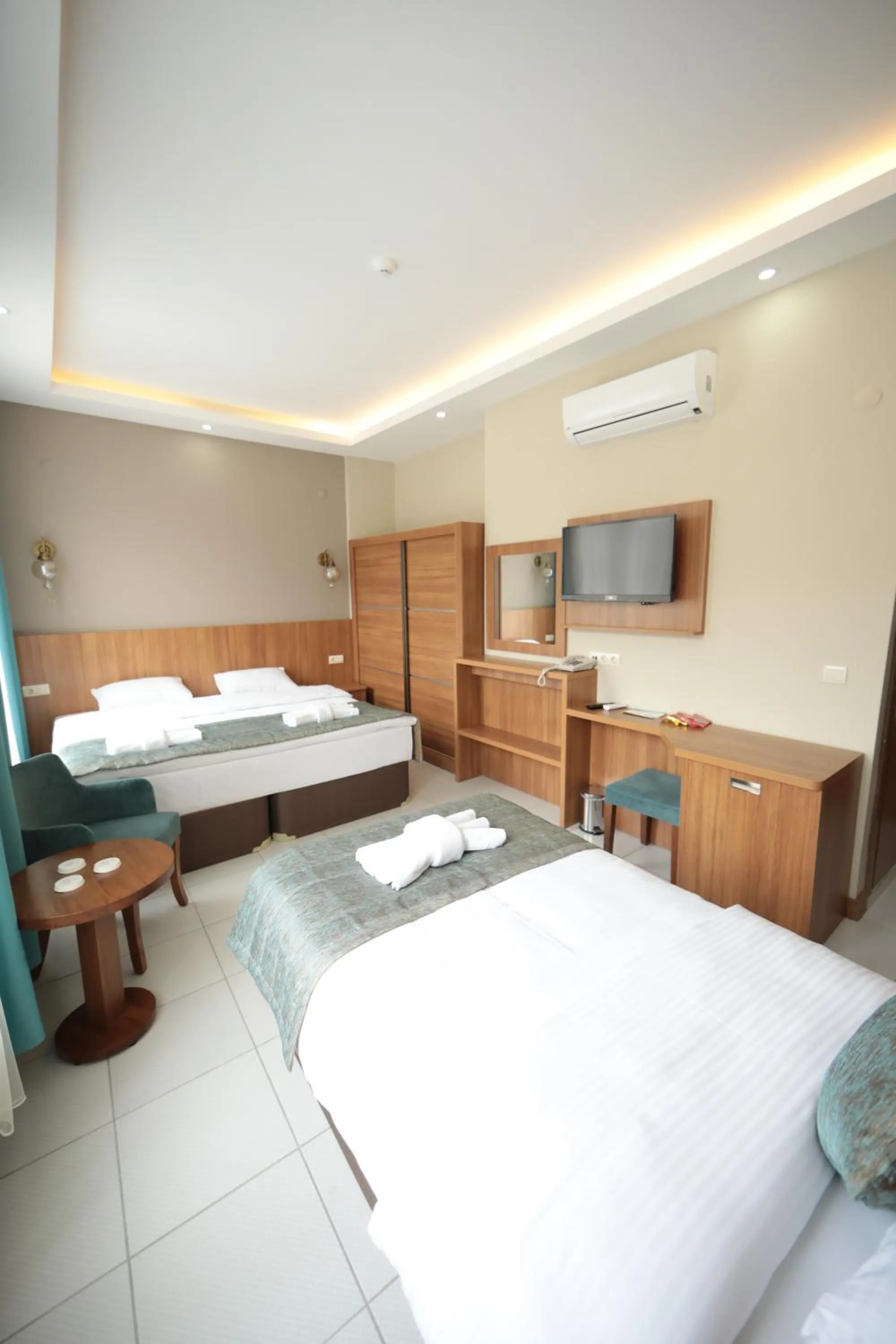 Bed in Fatsa Safi̇r Otel