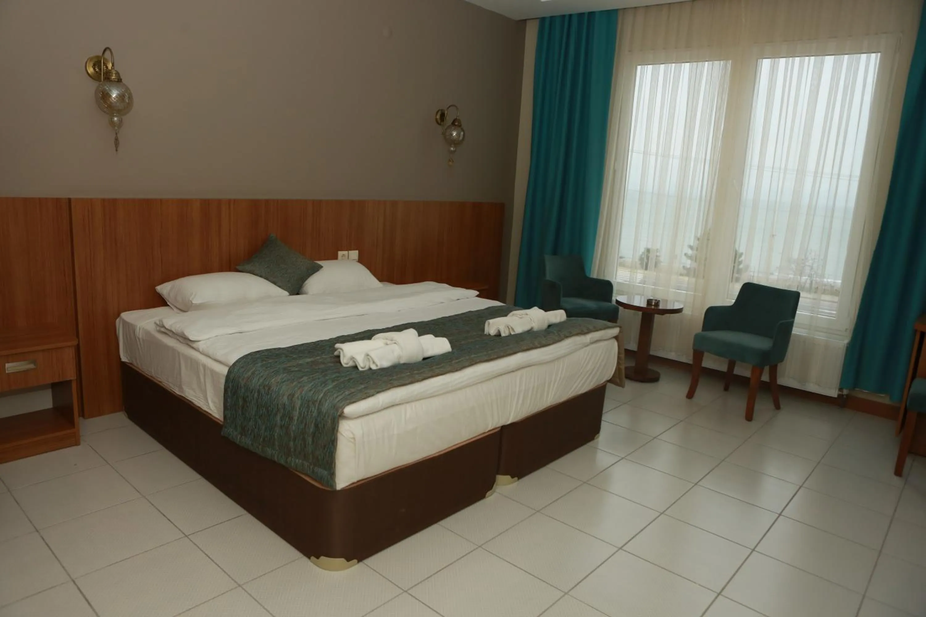 Bed in Fatsa Safi̇r Otel