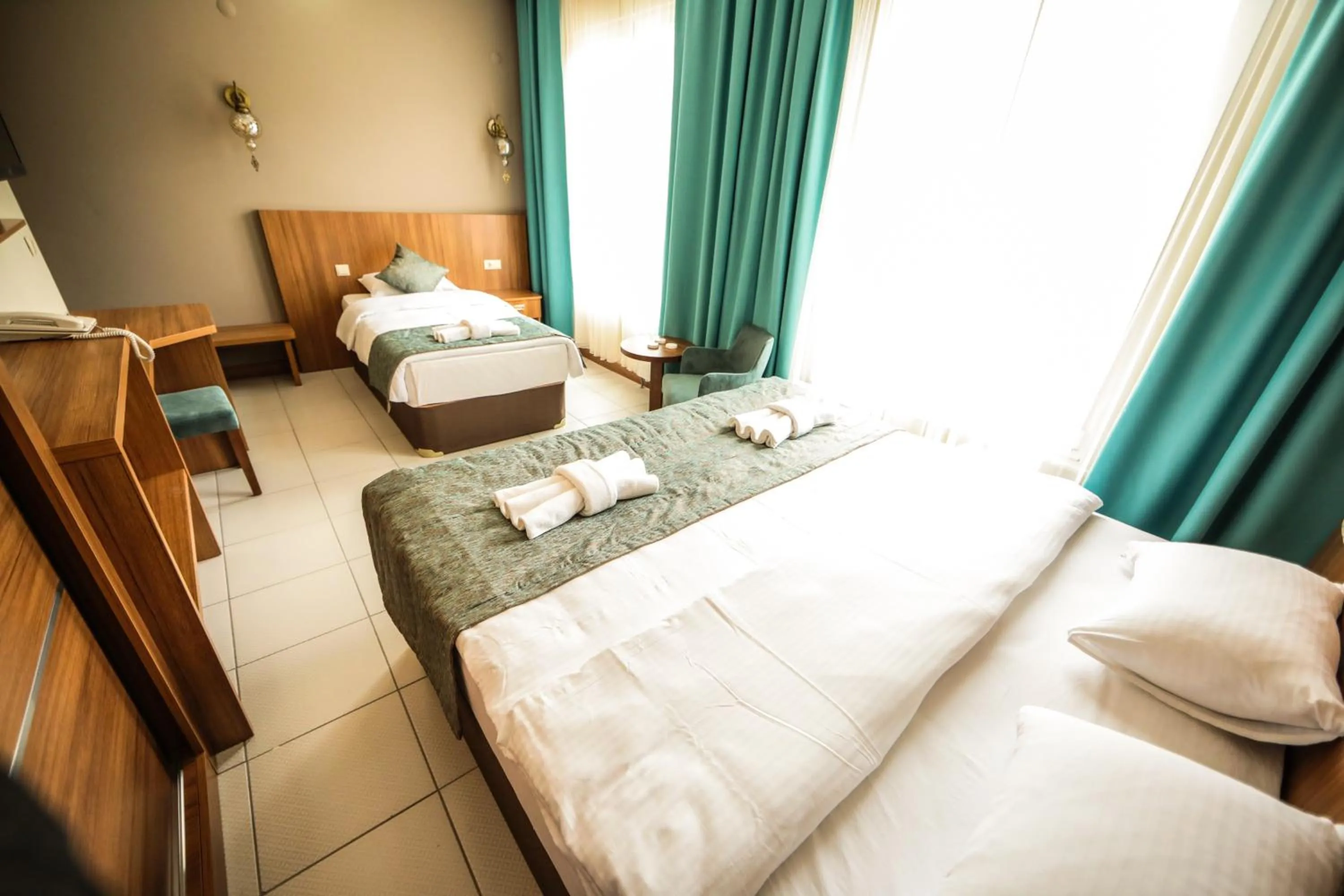 Bed in Fatsa Safi̇r Otel