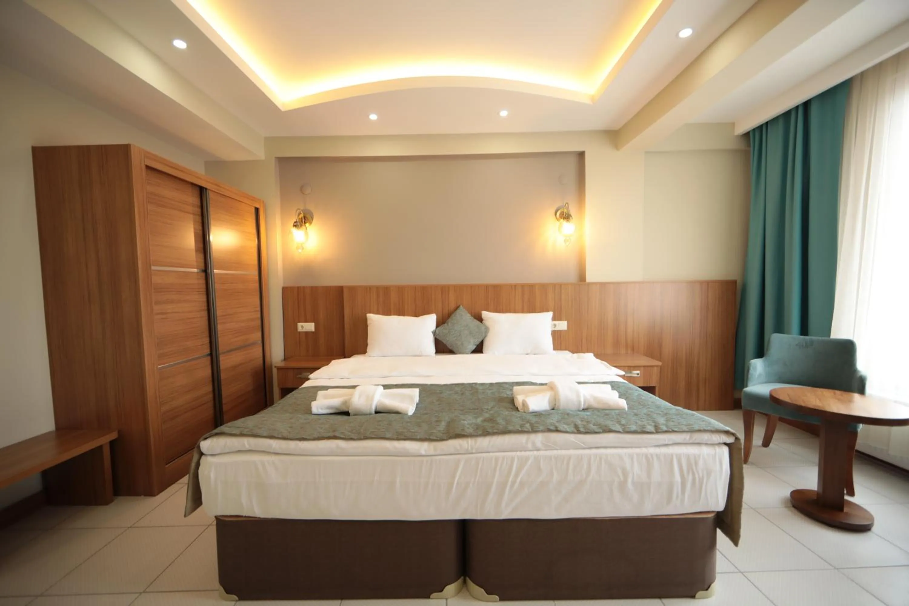 Bed in Fatsa Safi̇r Otel