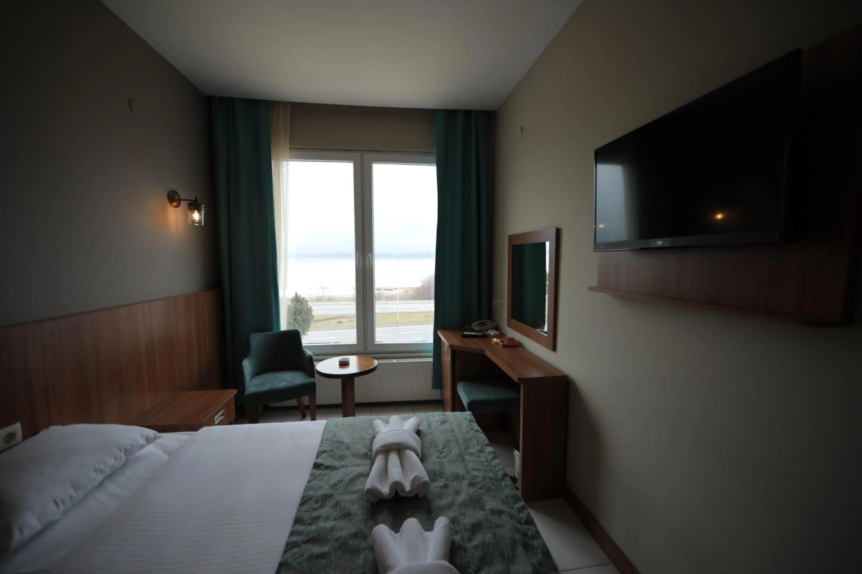 Bed in Fatsa Safi̇r Otel