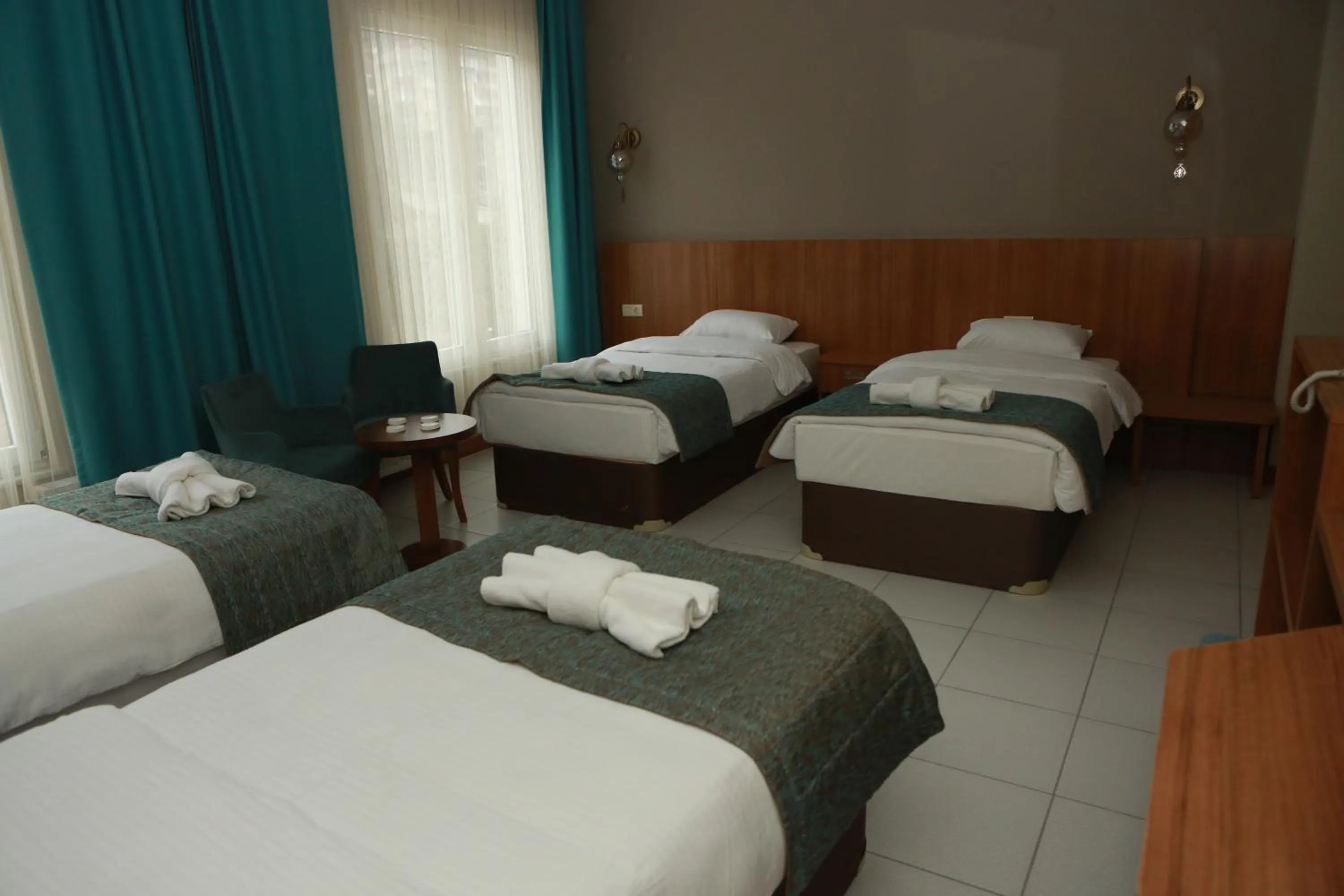 Bed in Fatsa Safi̇r Otel