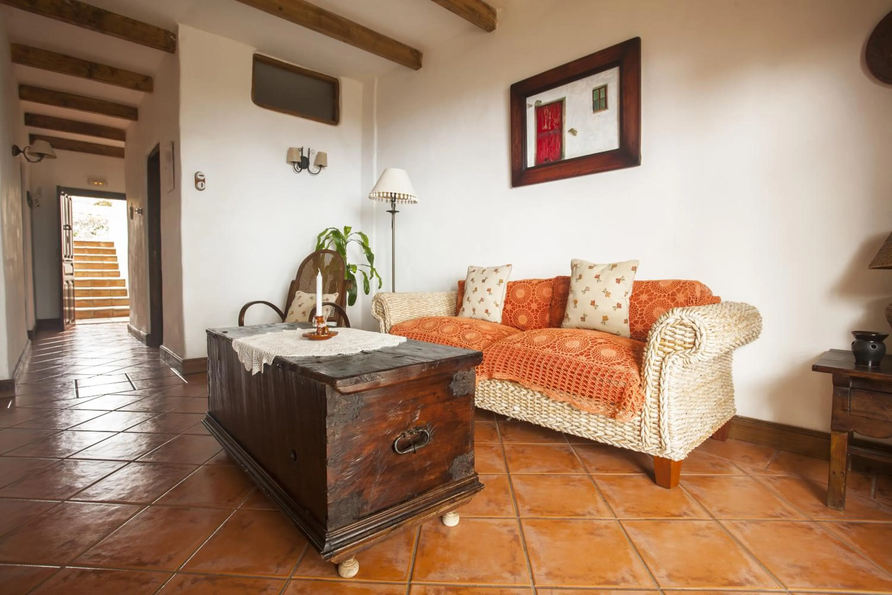 Seating area in Eco Finca Vista Bonita