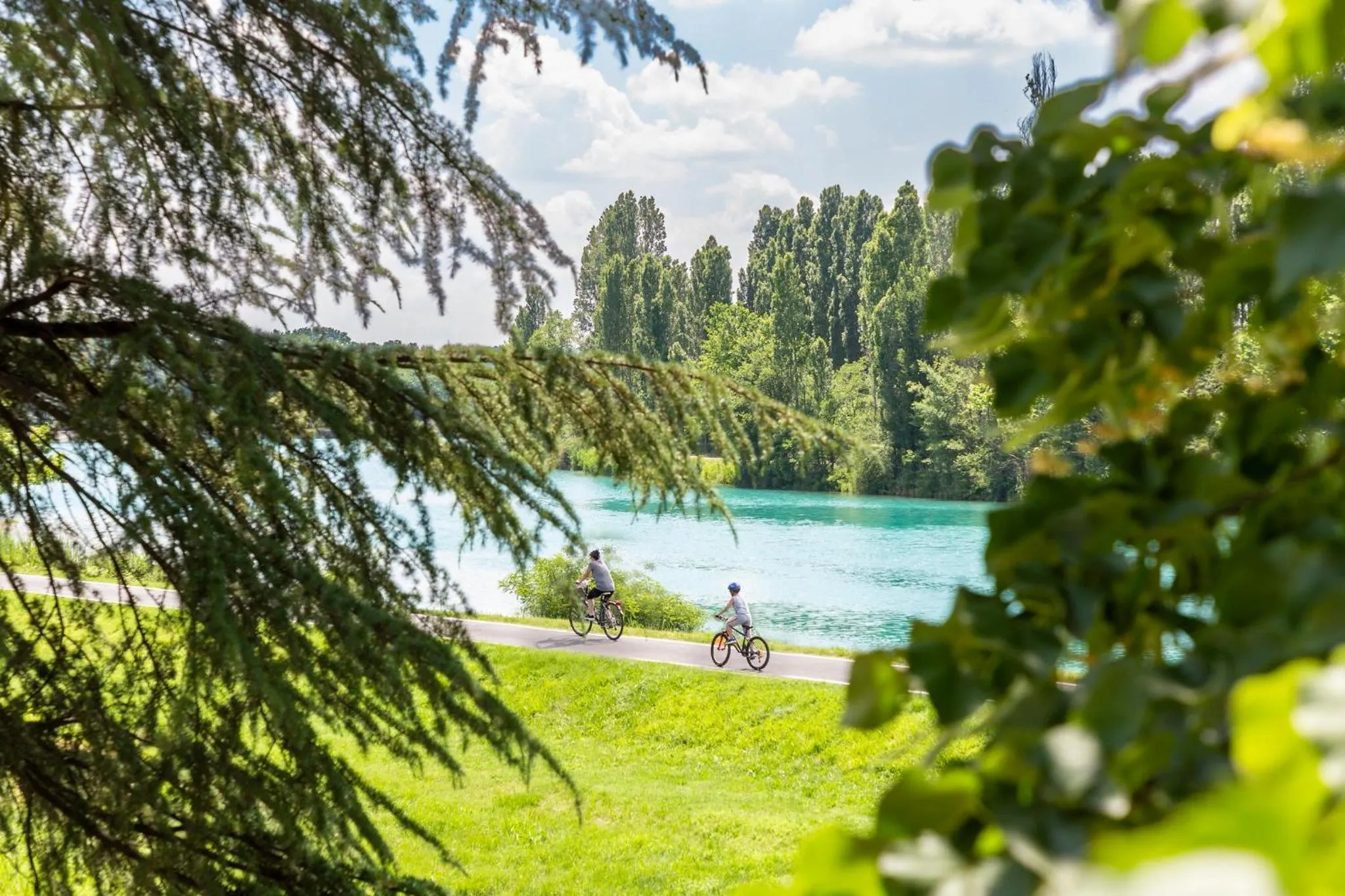 River view in Hotel La Diga Altomincio