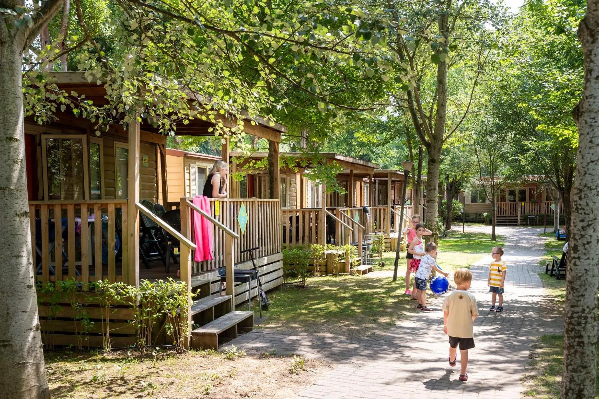 Property building in Hotel La Diga Altomincio