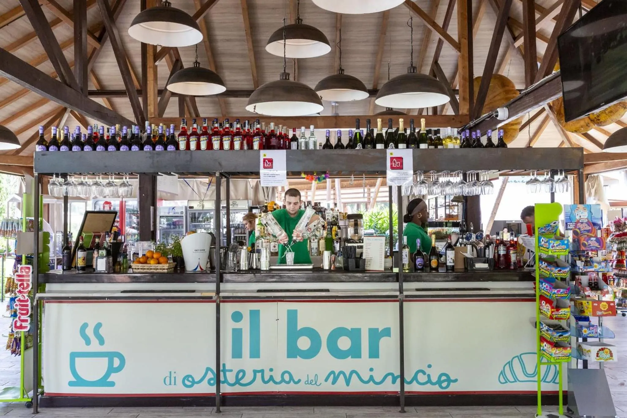 Restaurant/places to eat in Hotel La Diga Altomincio