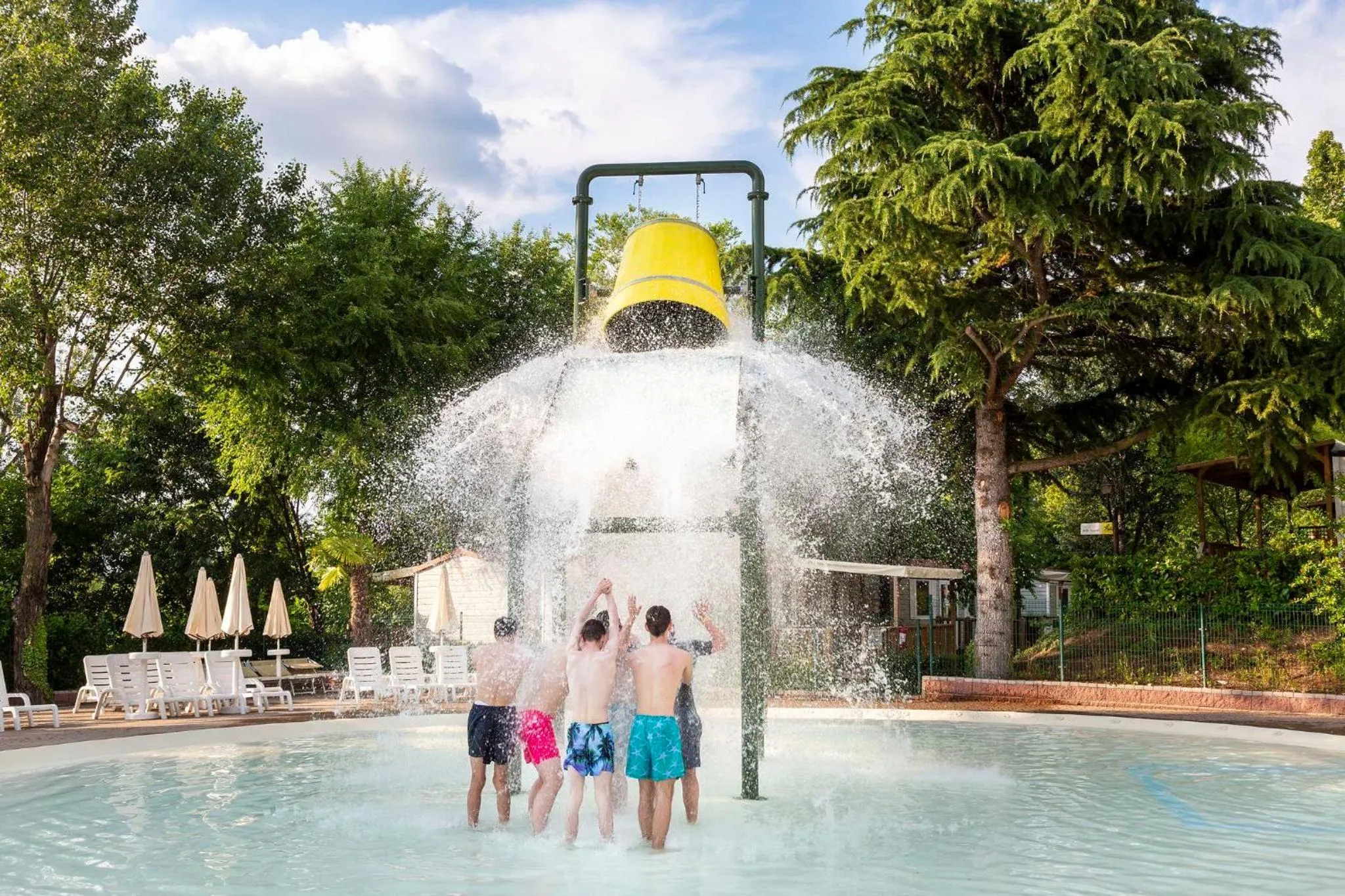 Aqua park in Hotel La Diga Altomincio