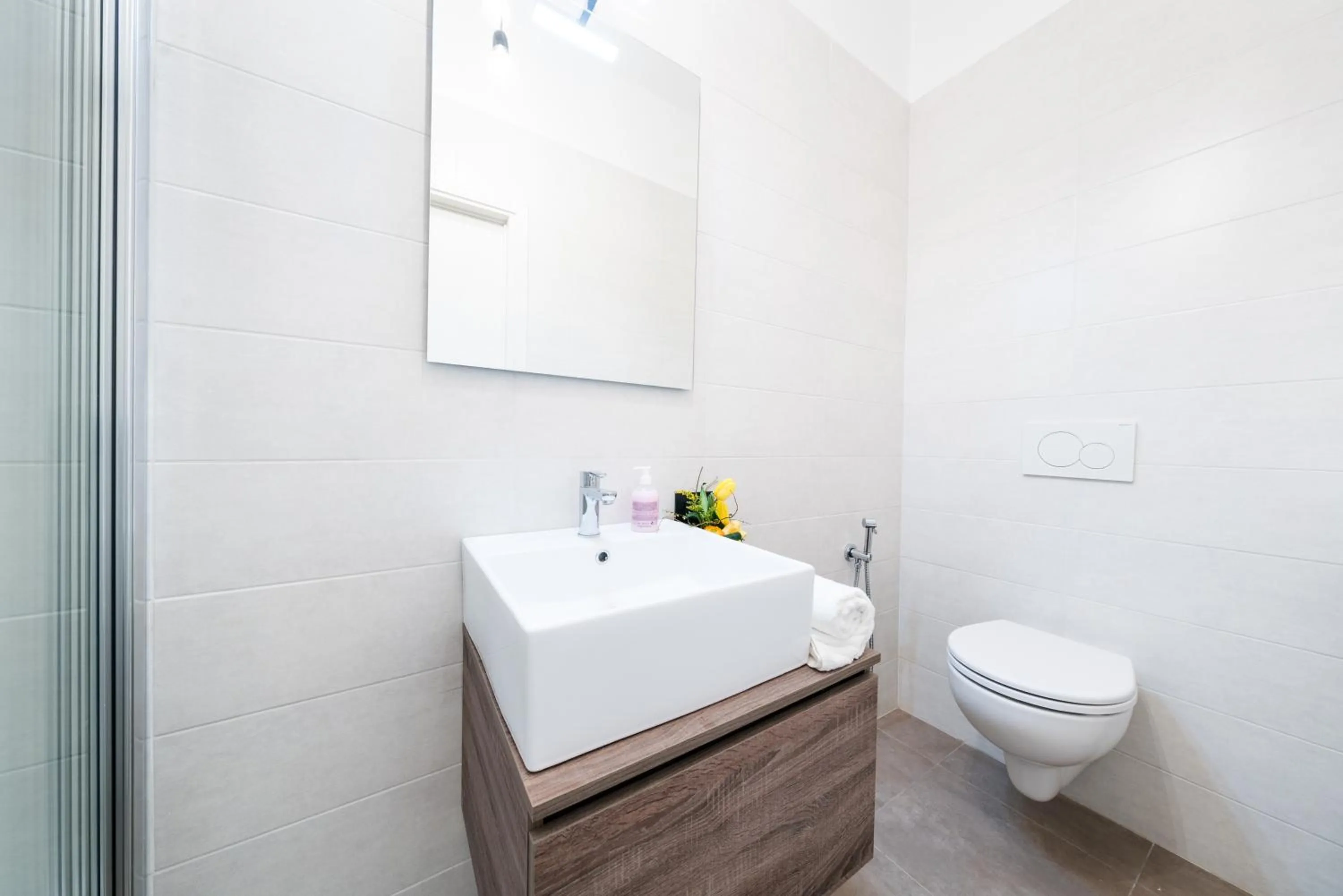 Bathroom in Hotel La Diga Altomincio