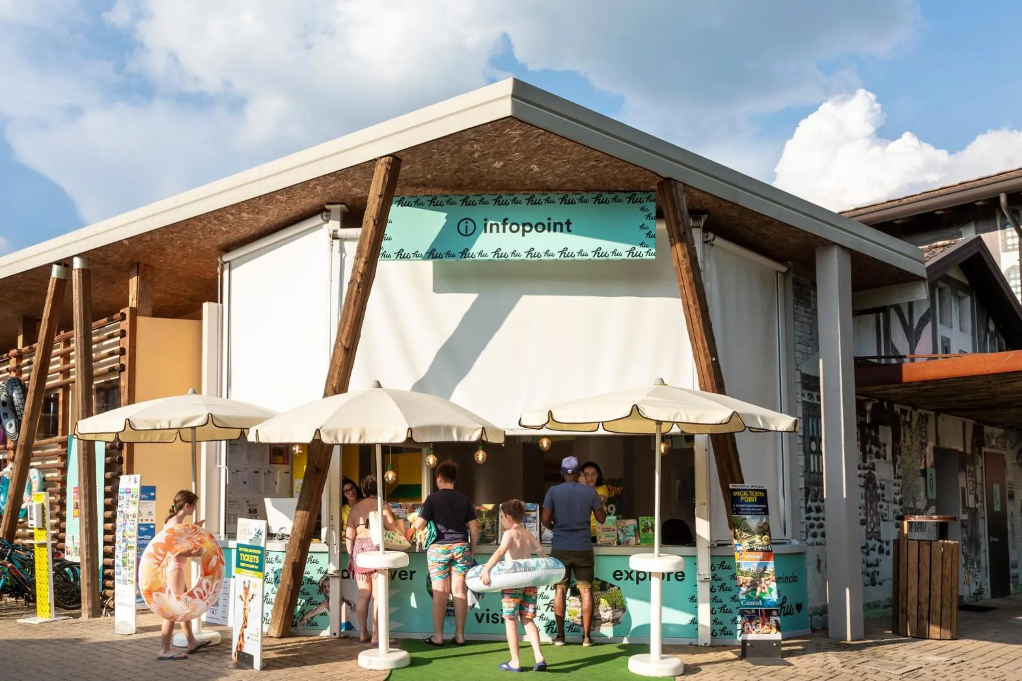 Lobby or reception in Hotel La Diga Altomincio